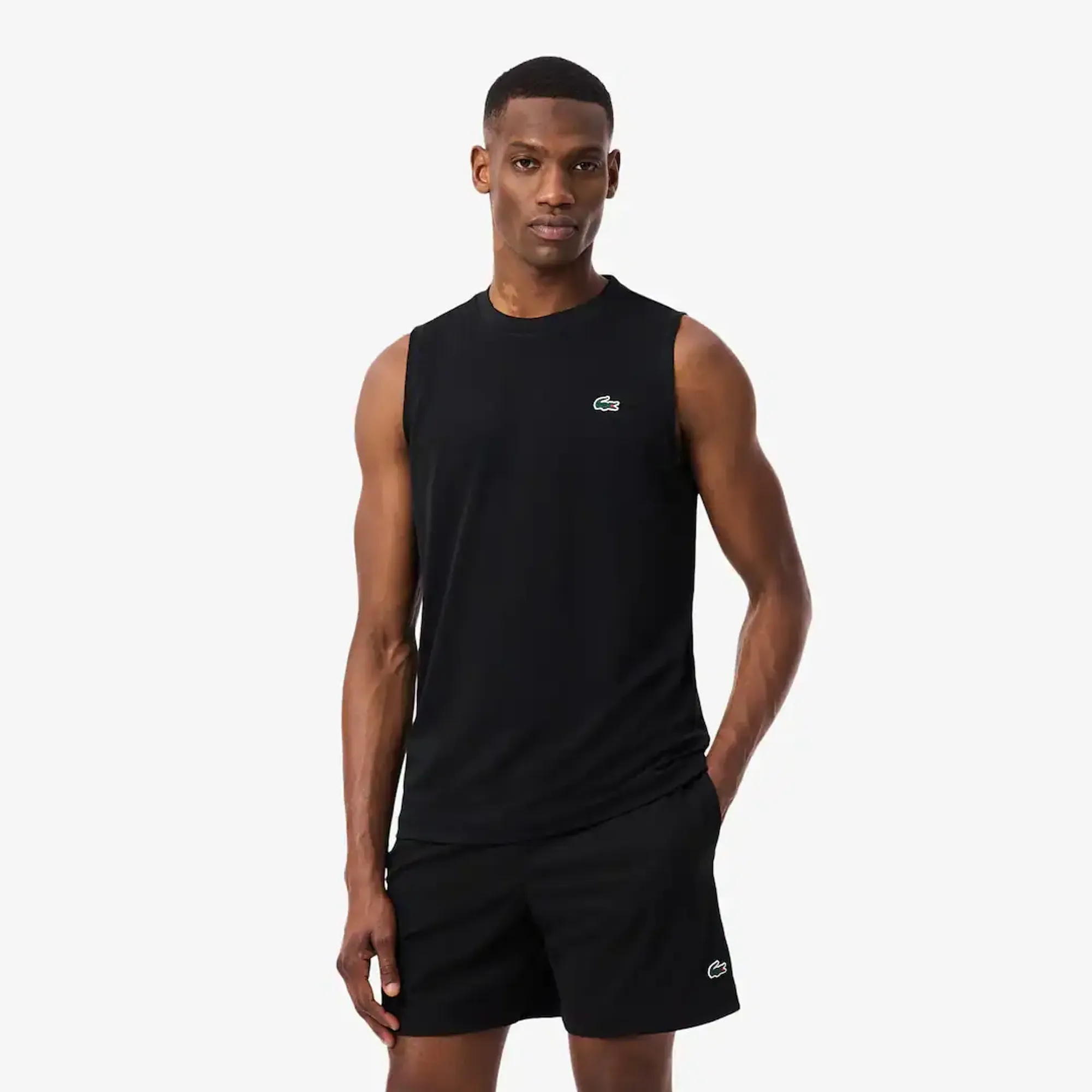 Lacoste Ultra Dry Sport Tank Top - Noir