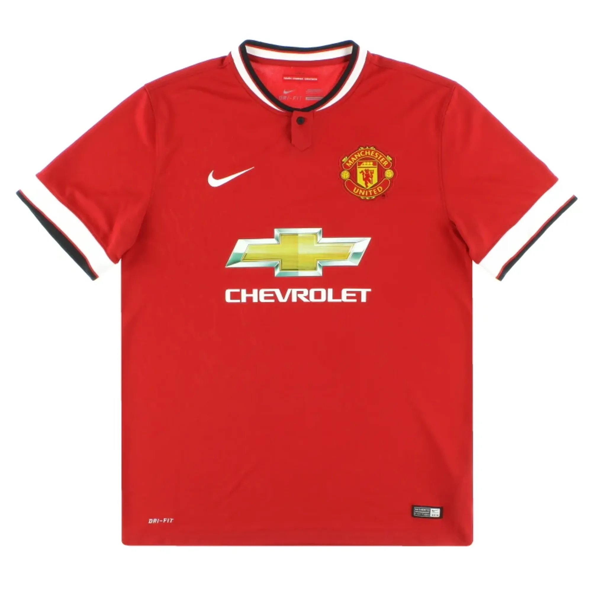 2014-15 Manchester United Nike Home Shirt L - Manchester United / Excellent 