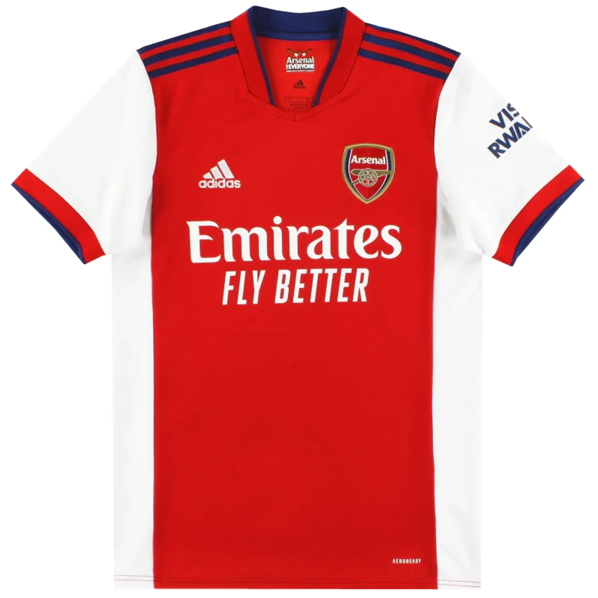 2021-22 Arsenal adidas Home Shirt XL - Arsenal / Excellent 