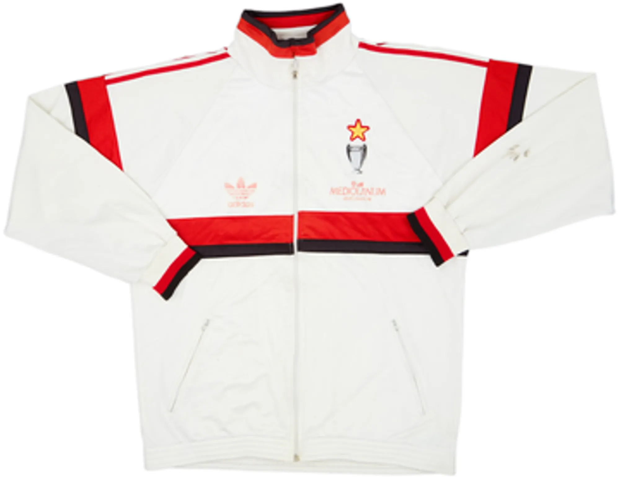 1990-92 AC Milan adidas Tracksuit - 4/10 - (M)