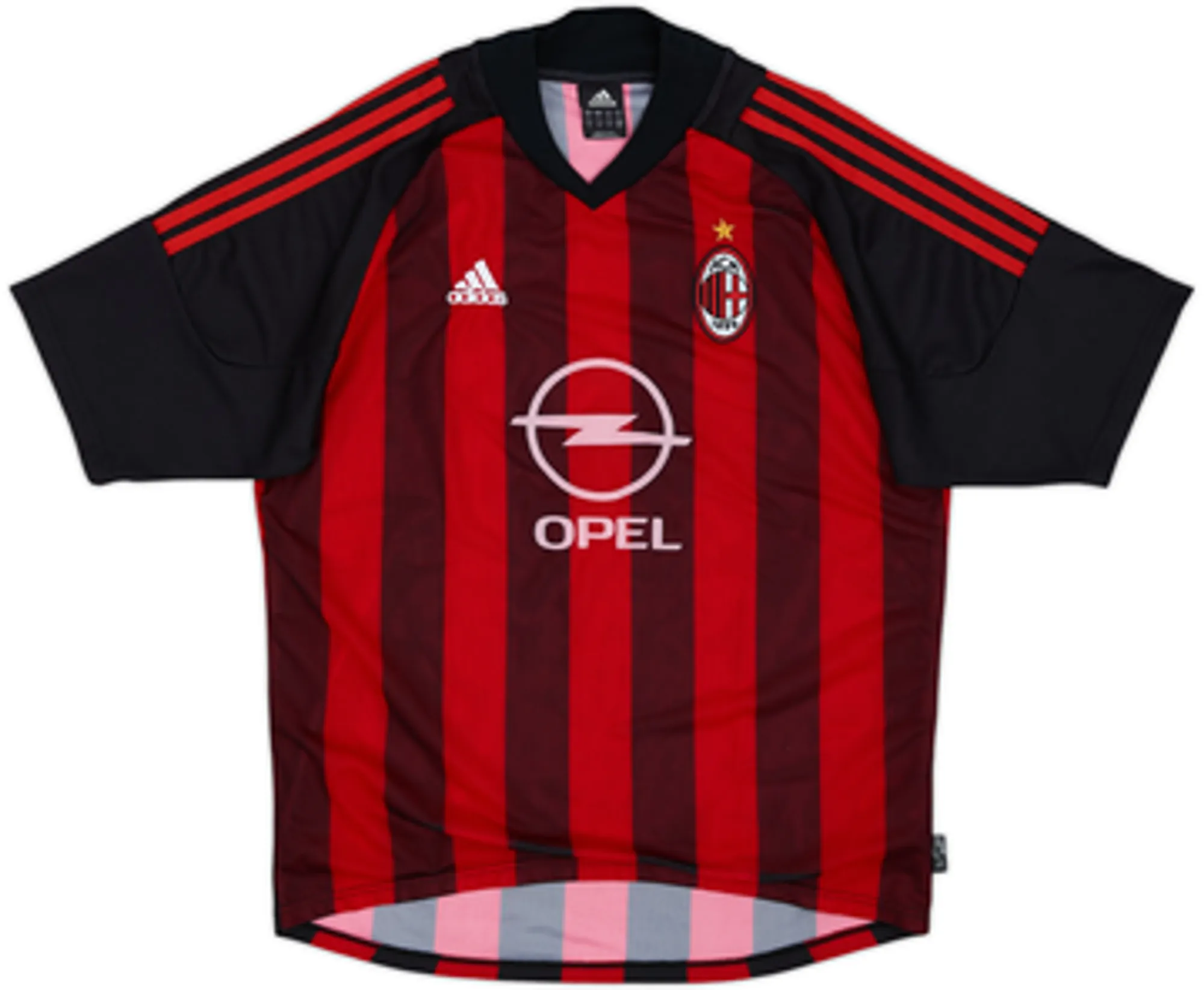 2002-03 AC Milan Home Shirt Tomasson #15 - 5/10 - (M)