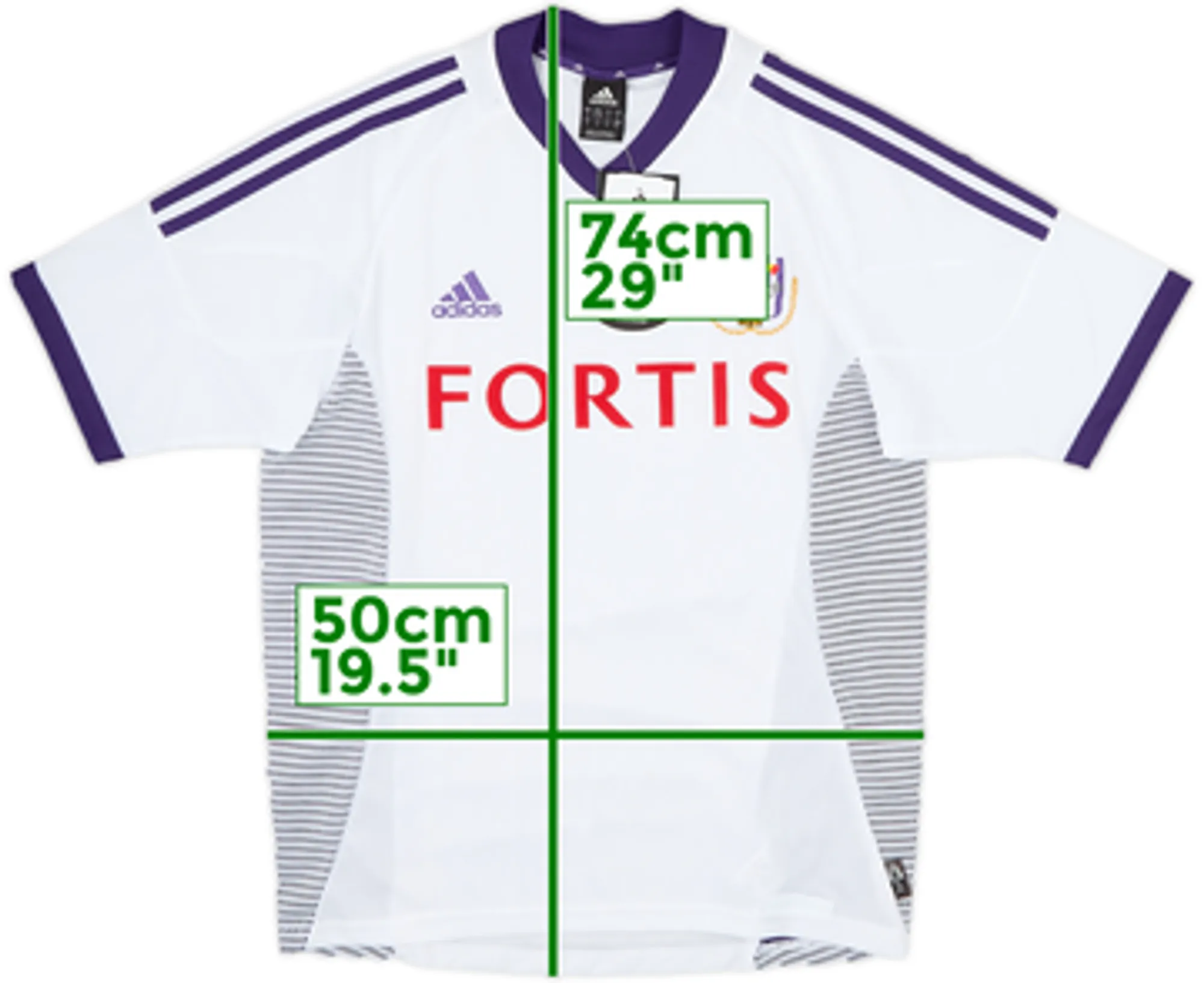 2002-03 Anderlecht Home Shirt (S)