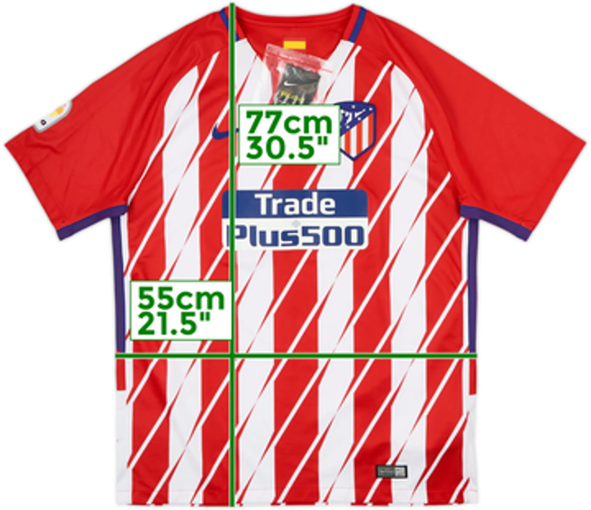 2017-18 Atletico Madrid Home Shirt (L)