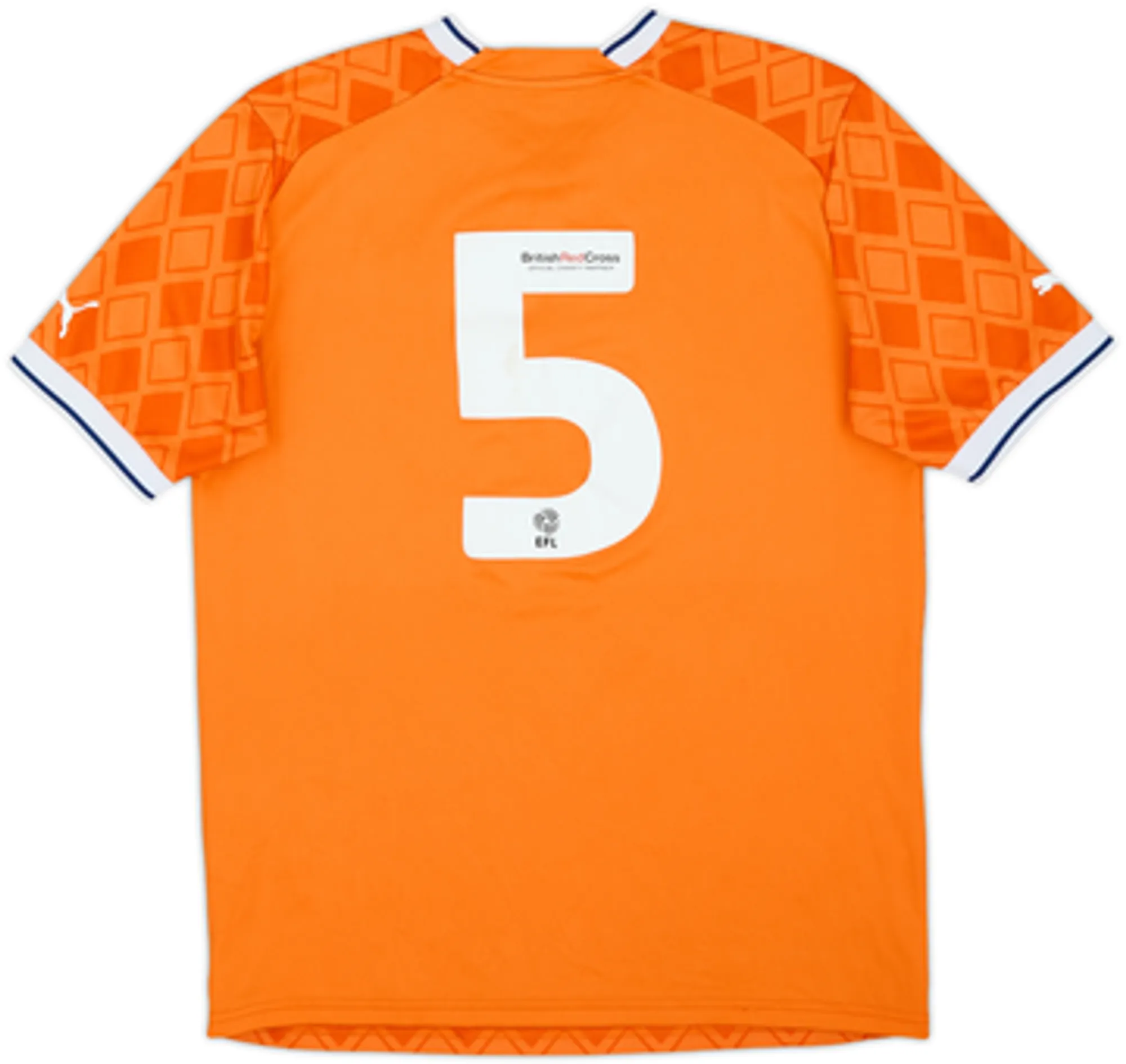 2022-23 Blackpool Home Shirt #5 - 6/10 - (M)