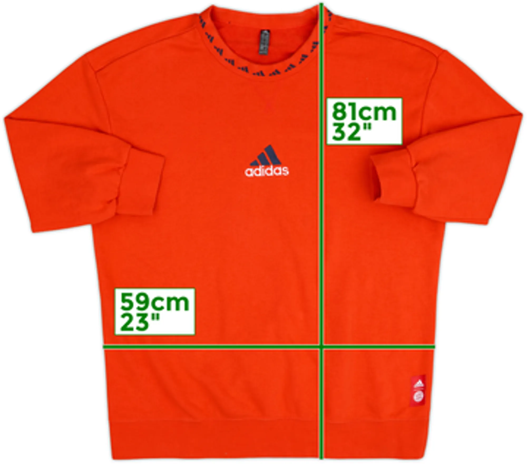2021-22 Bayern Munich adidas Sweat Top - 5/10 - (XL)
