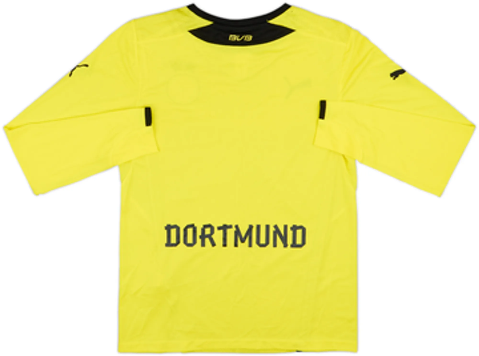 2013-14 Borussia Dortmund Home L/S Shirt - 10/10 - (S)