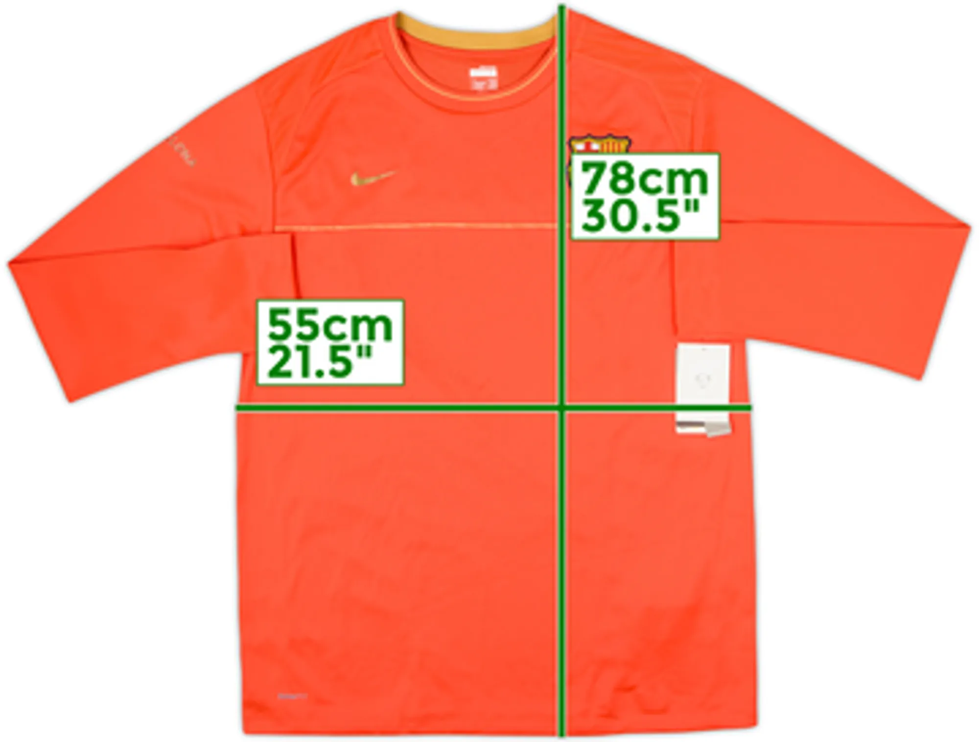 2008-09 Barcelona Nike Sweat Top (L)