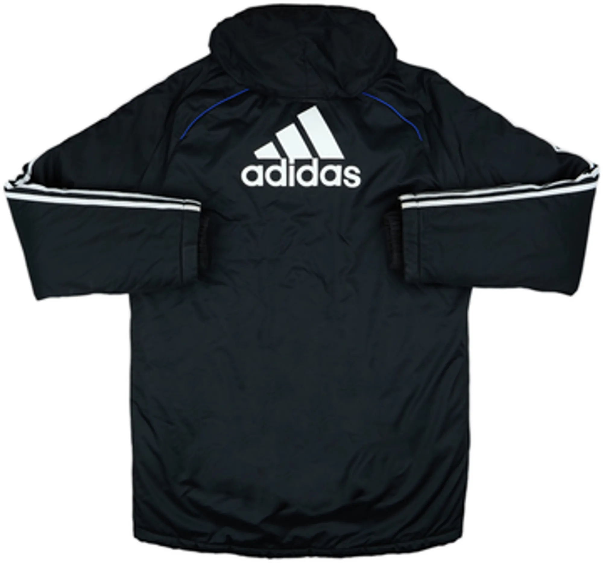 2008-09 Chelsea adidas Padded Bench Coat - 8/10 - (S)