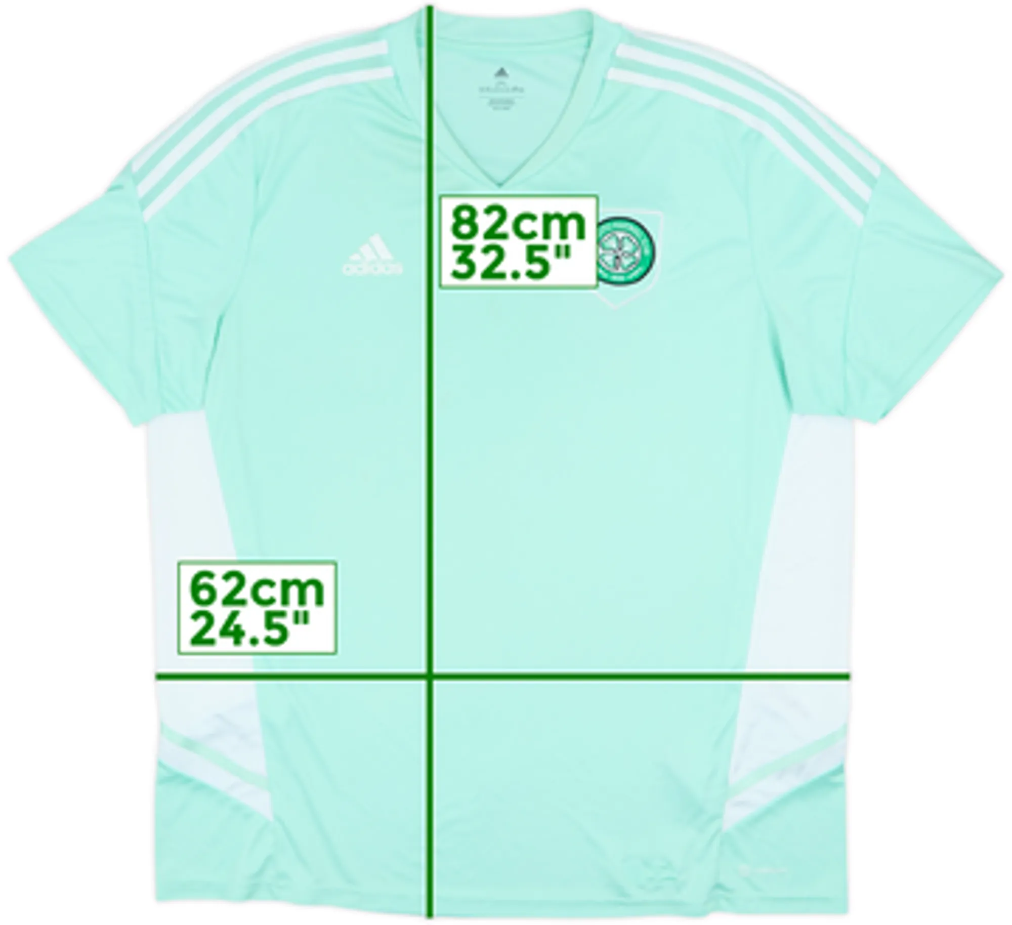 2022-23 Celtic adidas Training Shirt - 6/10 - (XXL)