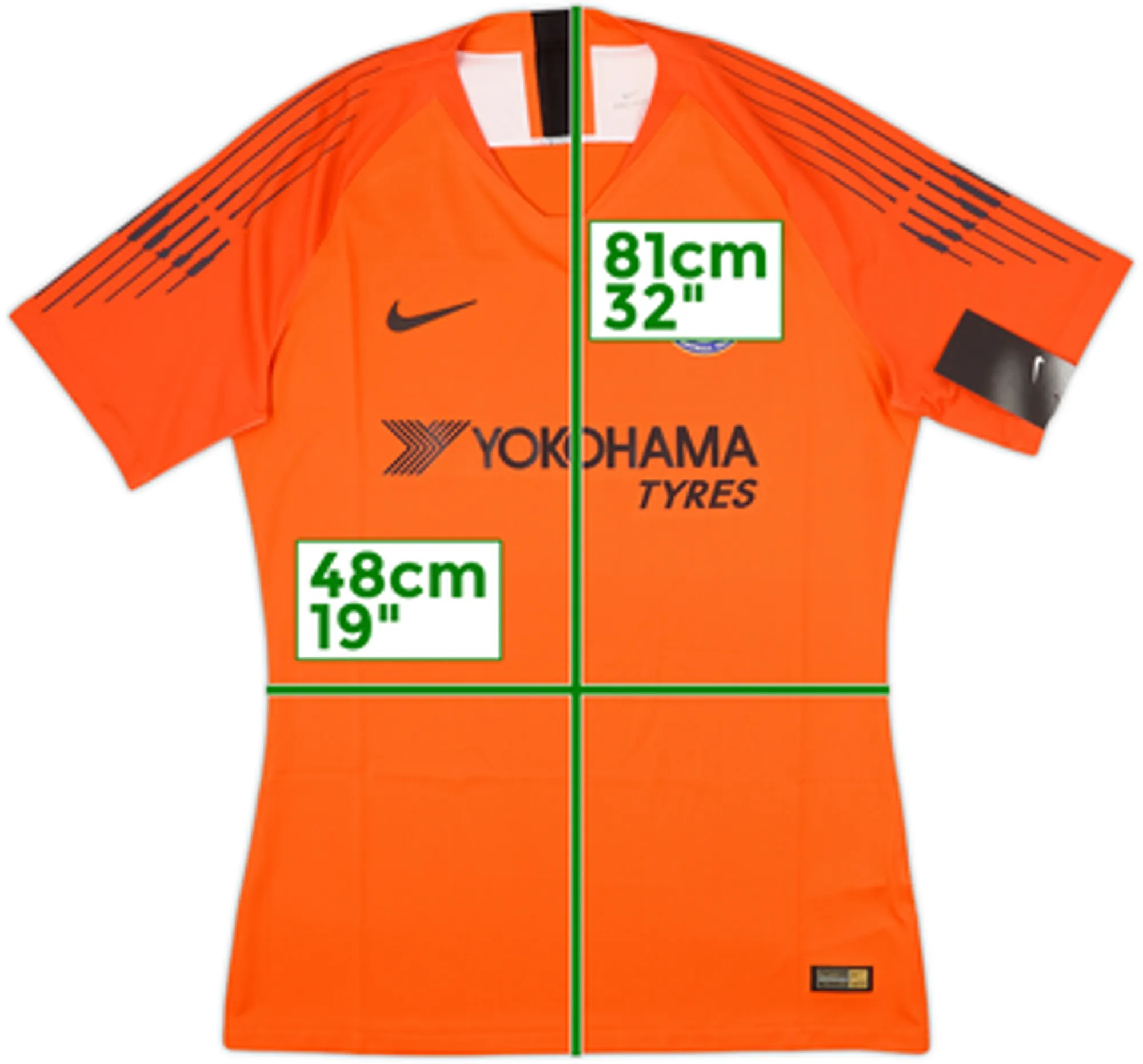 2018-19 Chelsea Player Issue GK S/S Shirt (L)