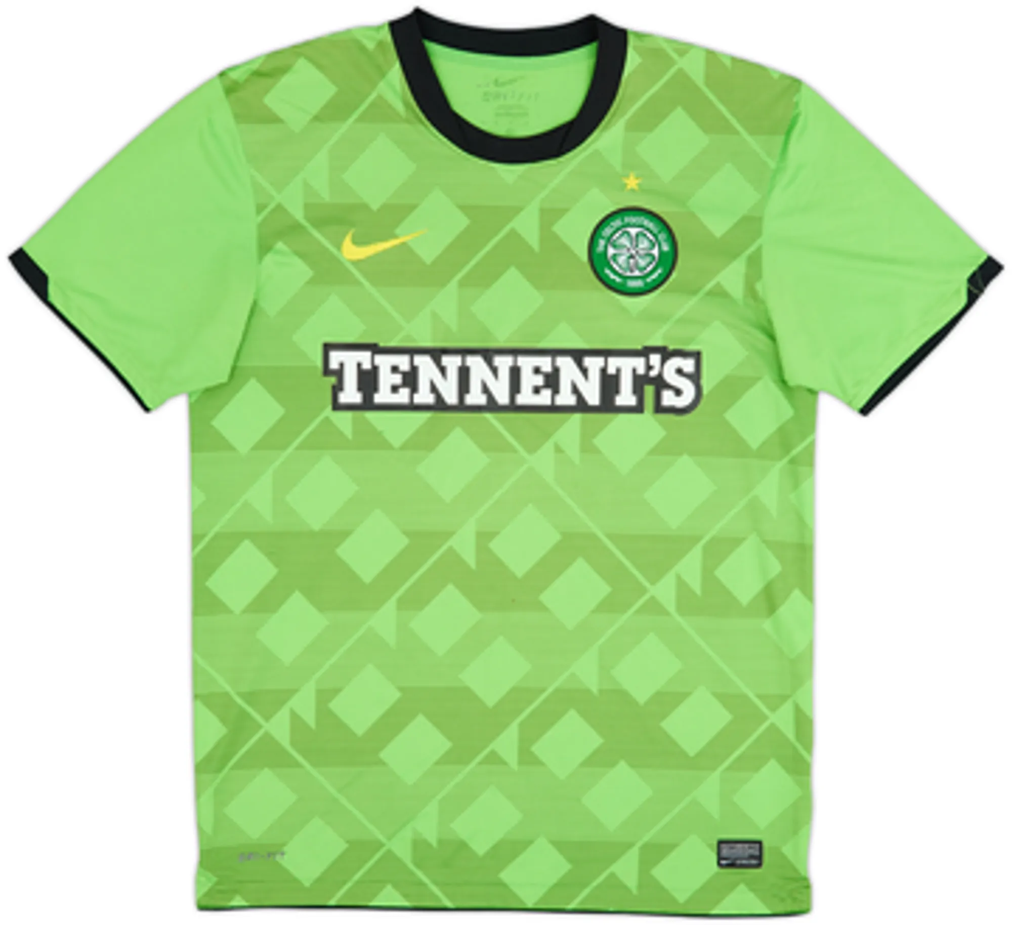 2010-11 Celtic Away Shirt Brown #8 - 5/10 - (M)