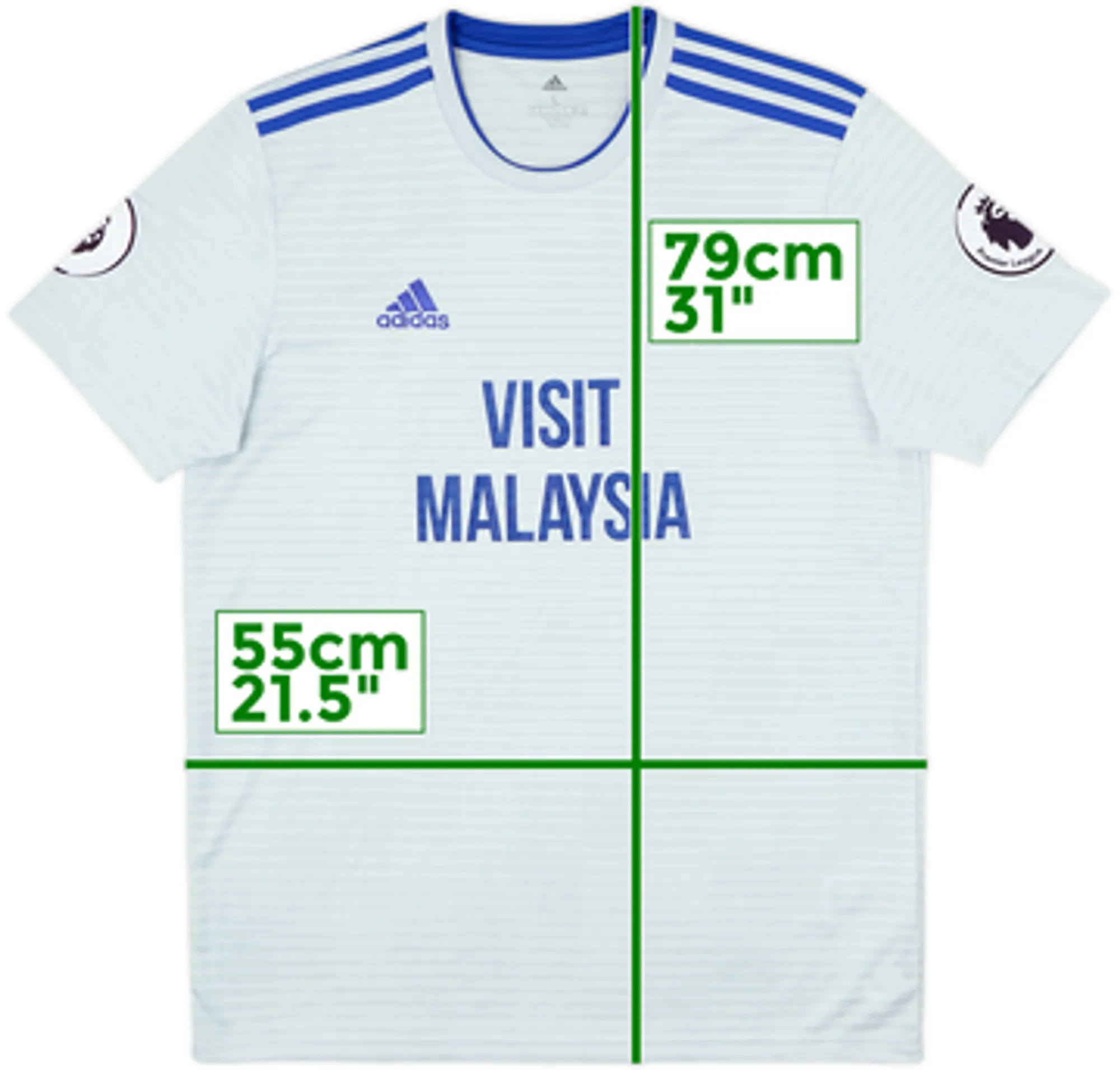 2018-19 Cardiff City Away Shirt - 10/10 - (L)