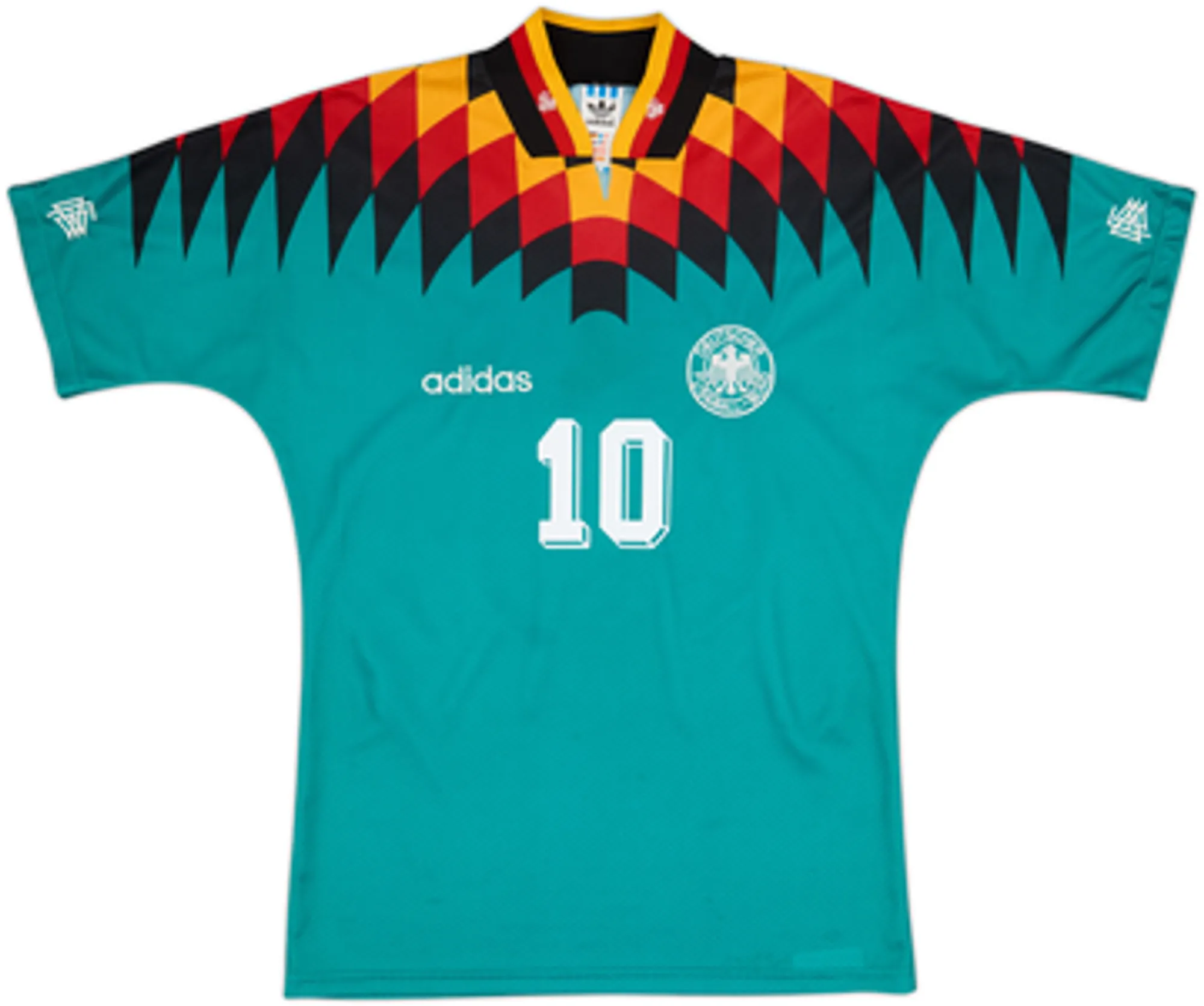 1994-96 Germany Away Shirt Matthaus #10 - 4/10 - (S)