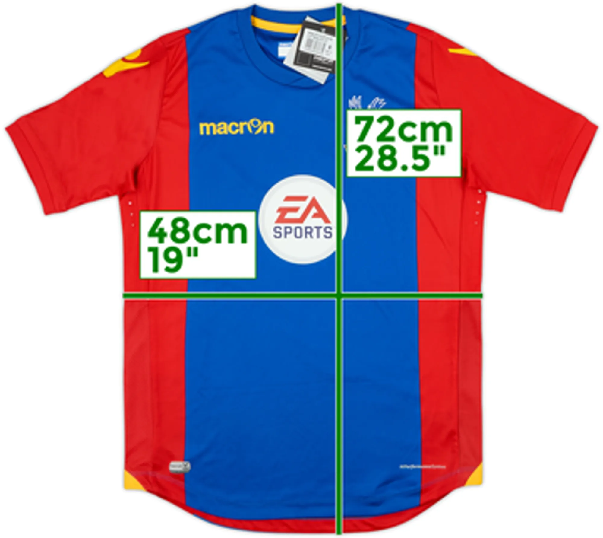 2016-17 Crystal Palace Youth Home Shirt (S)