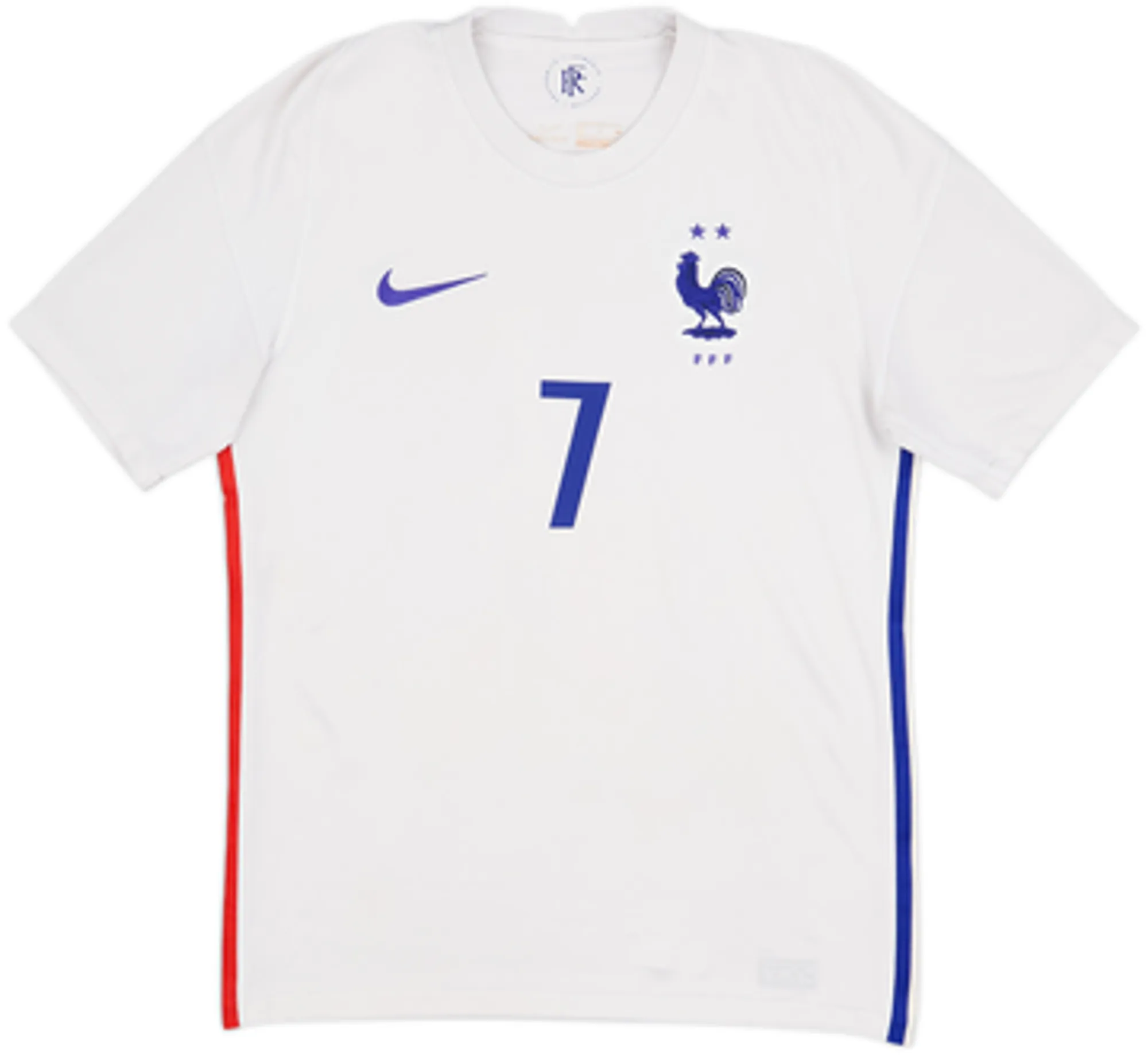 2020-21 France Away Shirt Griezmann #7 - 5/10 - (S)