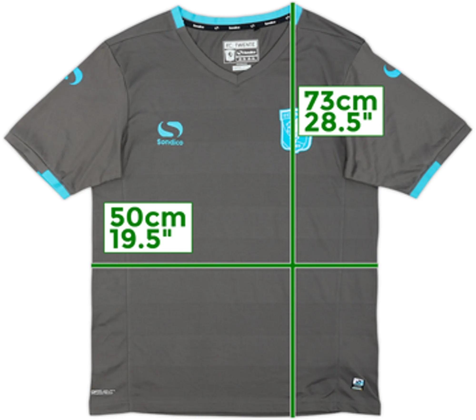 2016-17 FC Twente Sondico Training Shirt - 8/10 - (S)