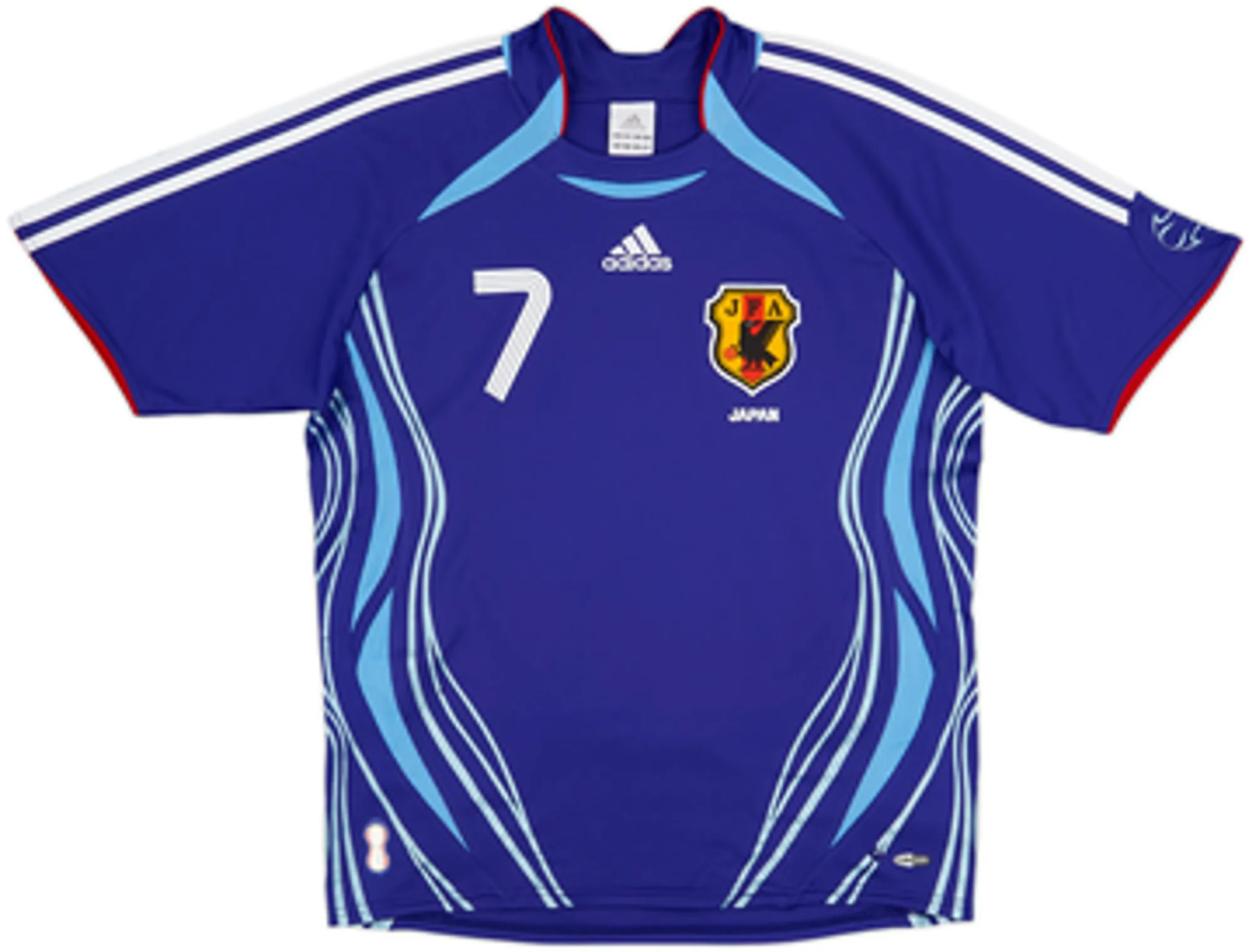 2006-08 Japan Home Shirt Nakata #7 - 7/10 - (XS)