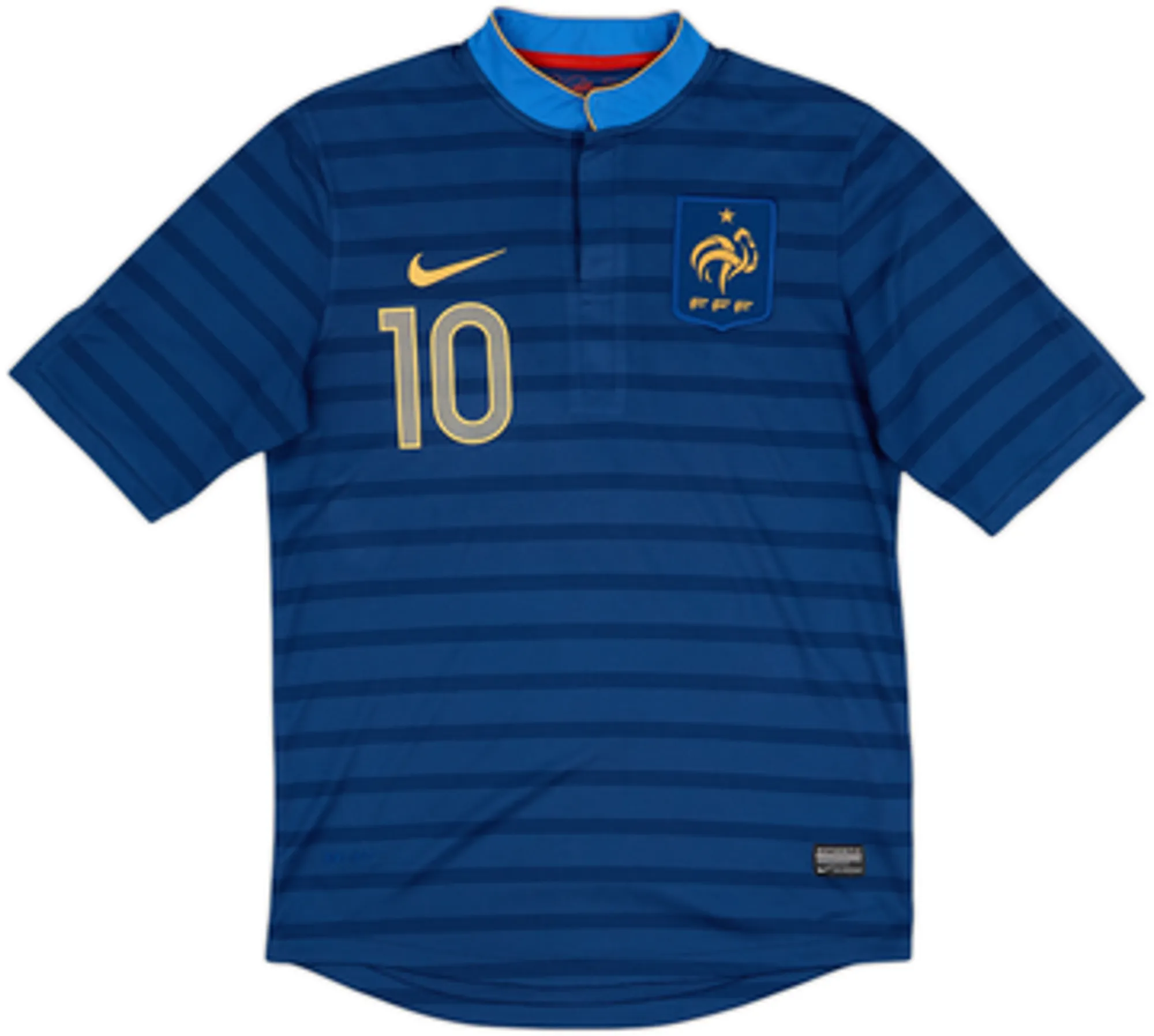 2012-13 France Home Shirt Benzema #10 - 8/10 - (S)