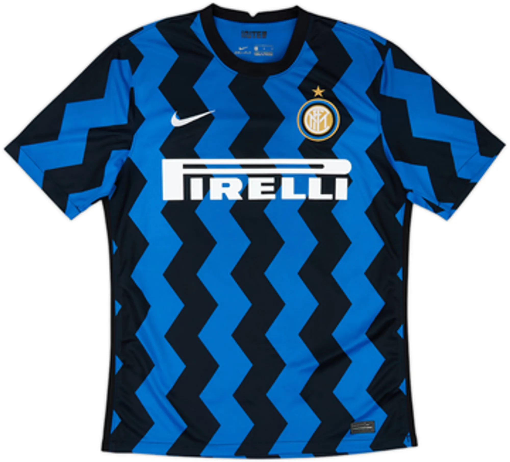 2020-21 Inter Milan Home Shirt Lukaku #9 - 6/10 - (M)