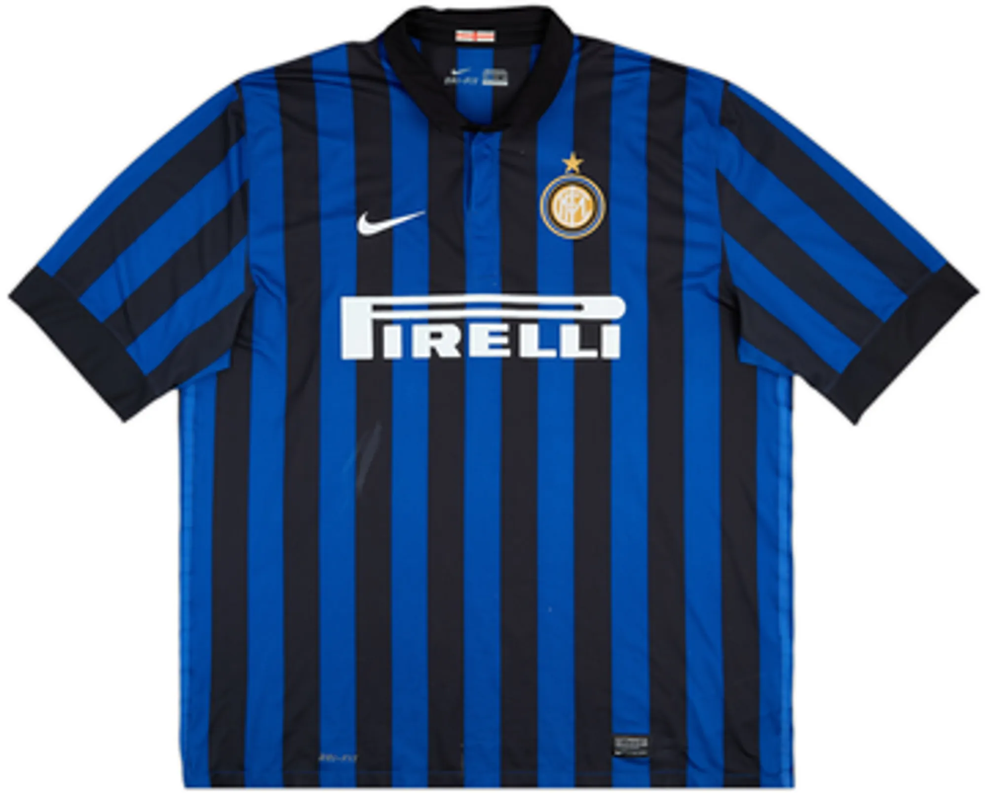 2011-12 Inter Milan Home Shirt Milito #22 - 5/10 - (XXL)