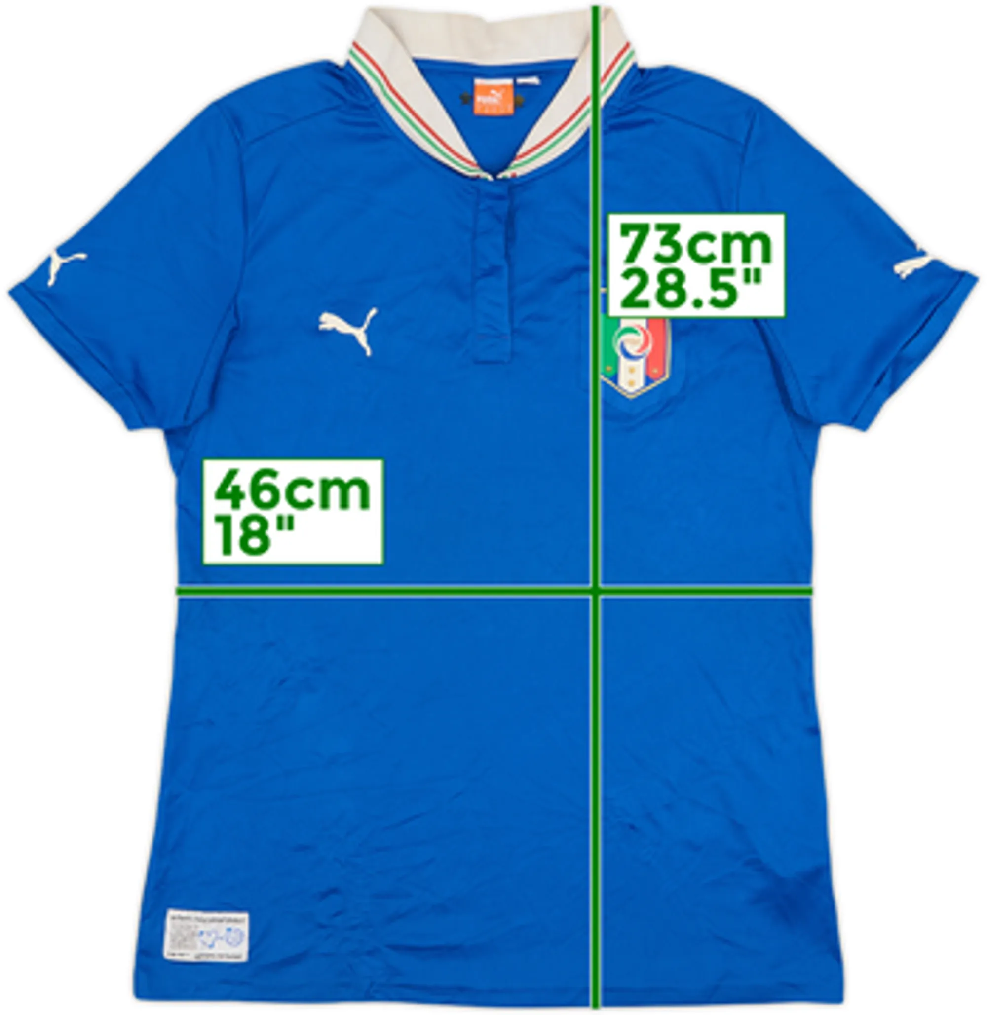 2012-13 Italy Home Shirt - 5/10 - (Women's M)