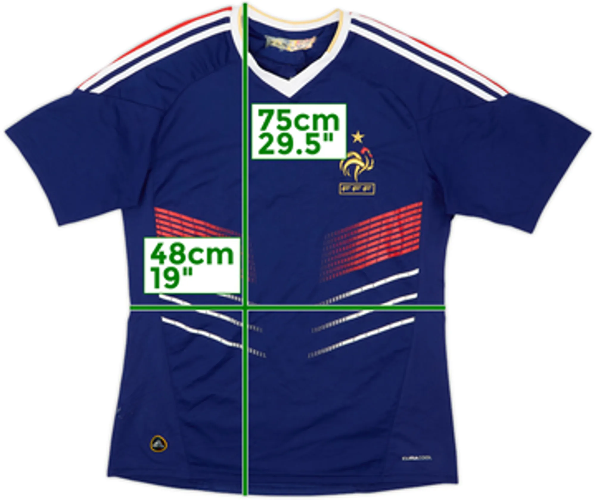 2009-10 France Home Shirt - 4/10 - (M)