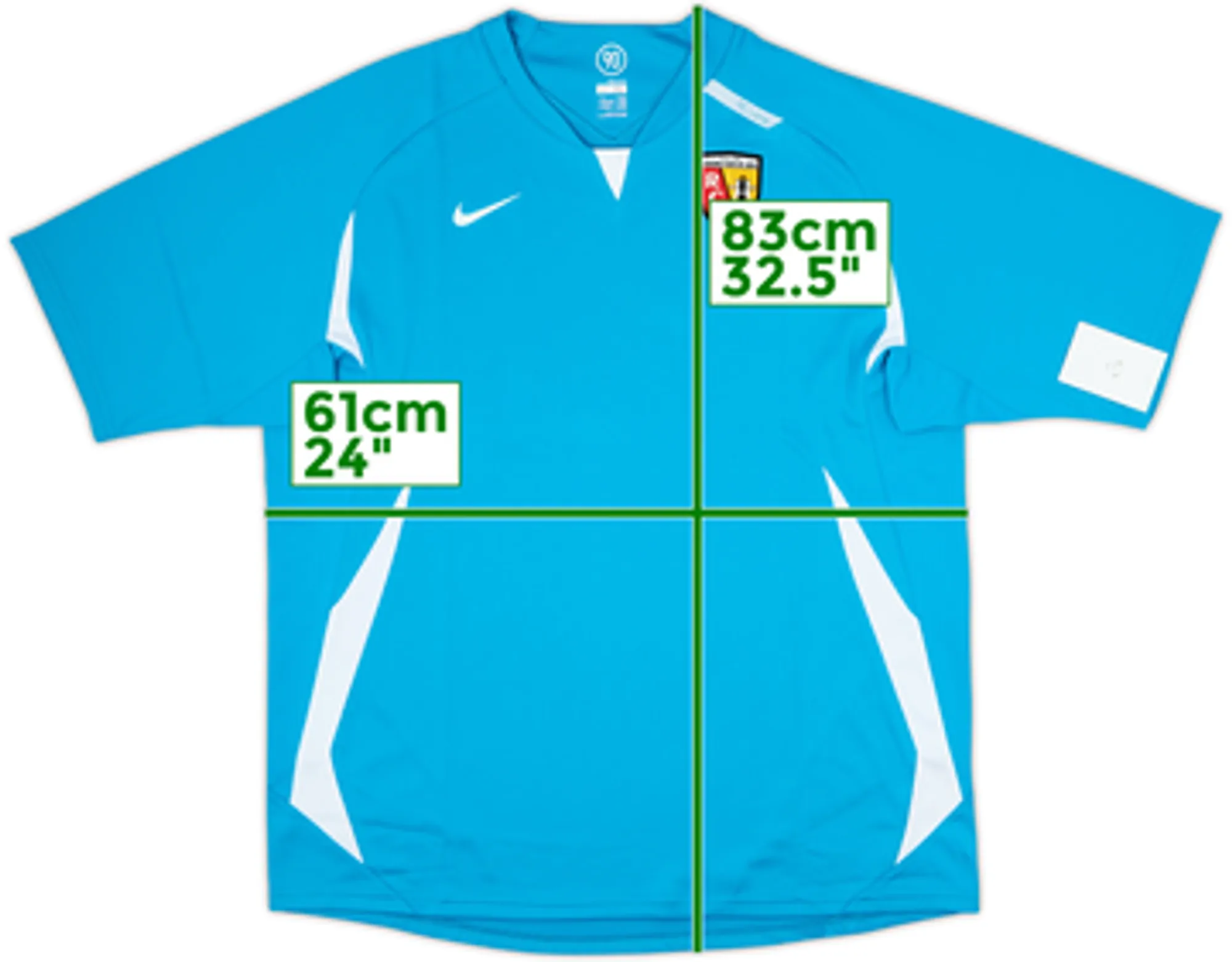 2007-08 RC Lens Player Issue Training Shirt (XL)