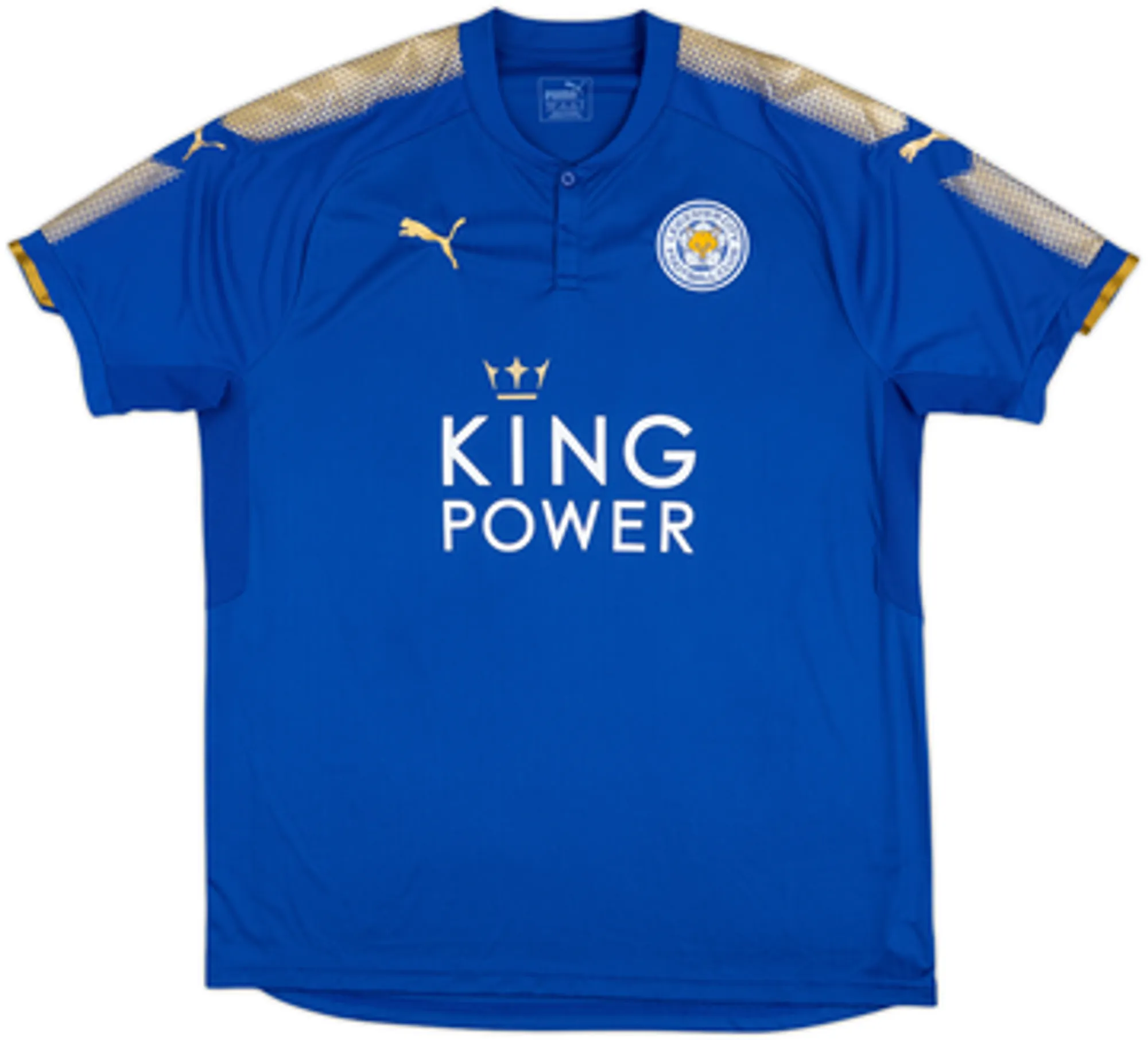 2017-18 Leicester Home Shirt Vardy #9 - 6/10 - (XL)
