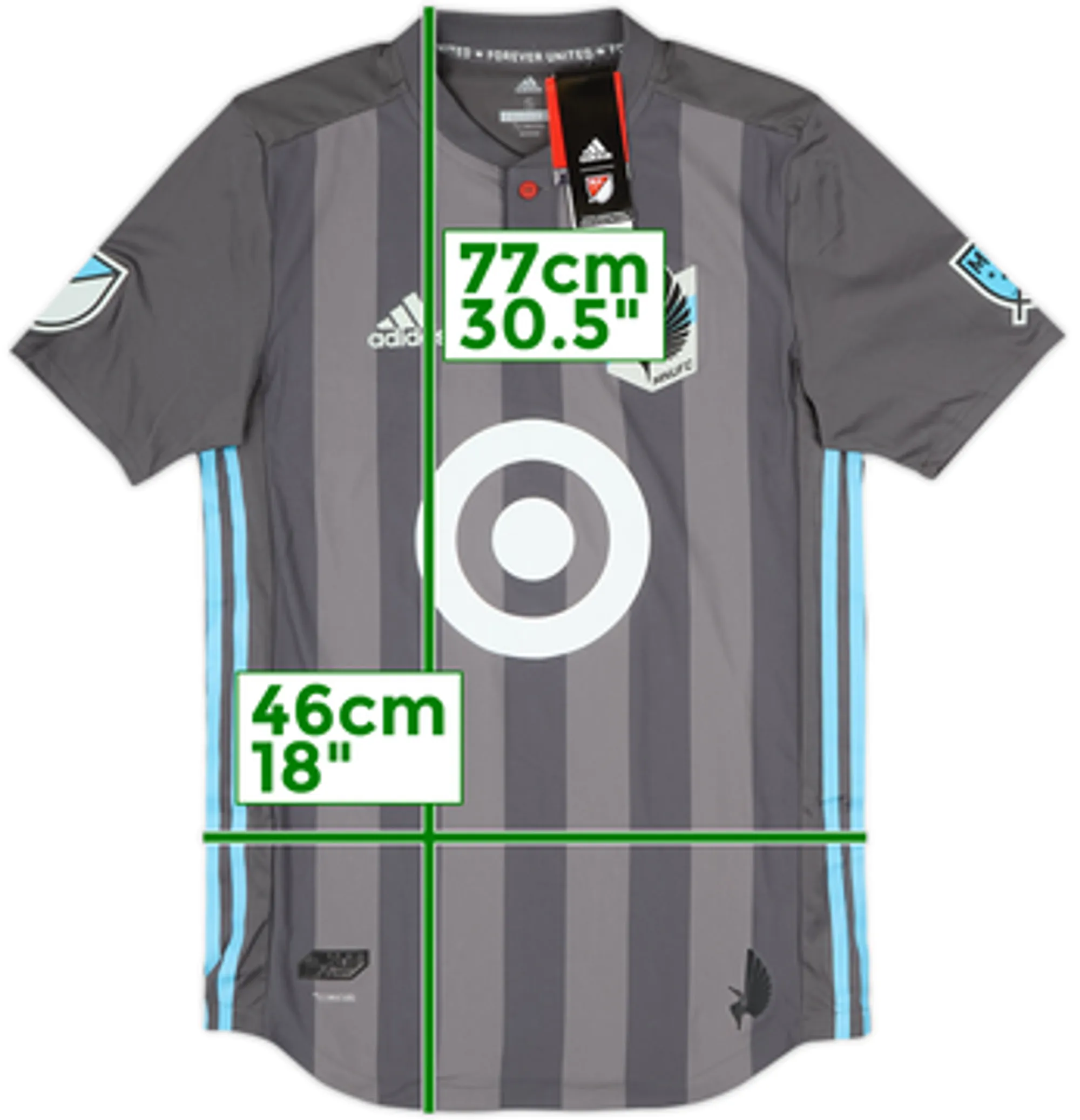 2018 Minnesota United Authentic Home Shirt (S)