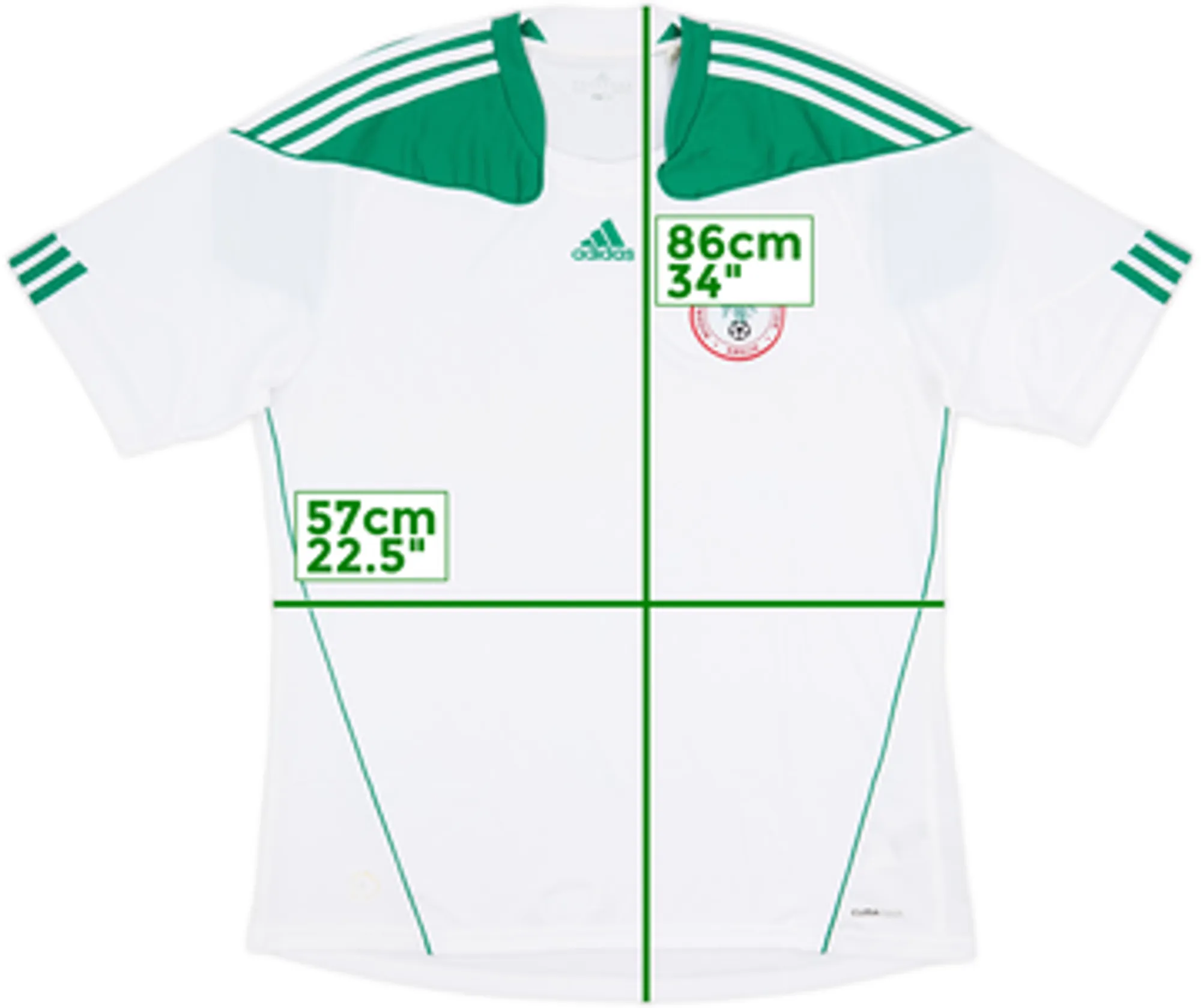 2010-12 Nigeria Away Shirt - 8/10 - (XL)