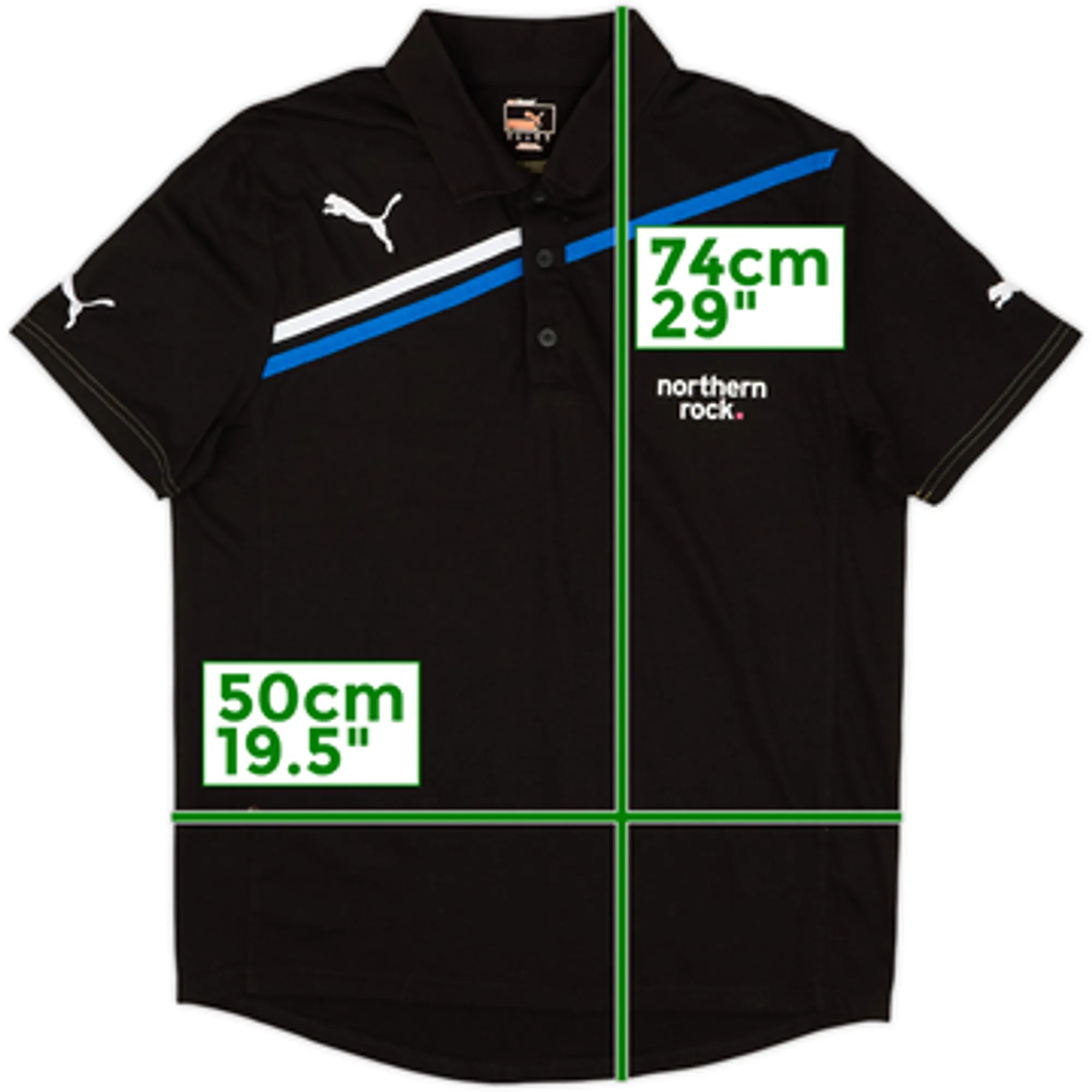 2011-12 Newcastle Puma Polo Shirt - 8/10 - (M)