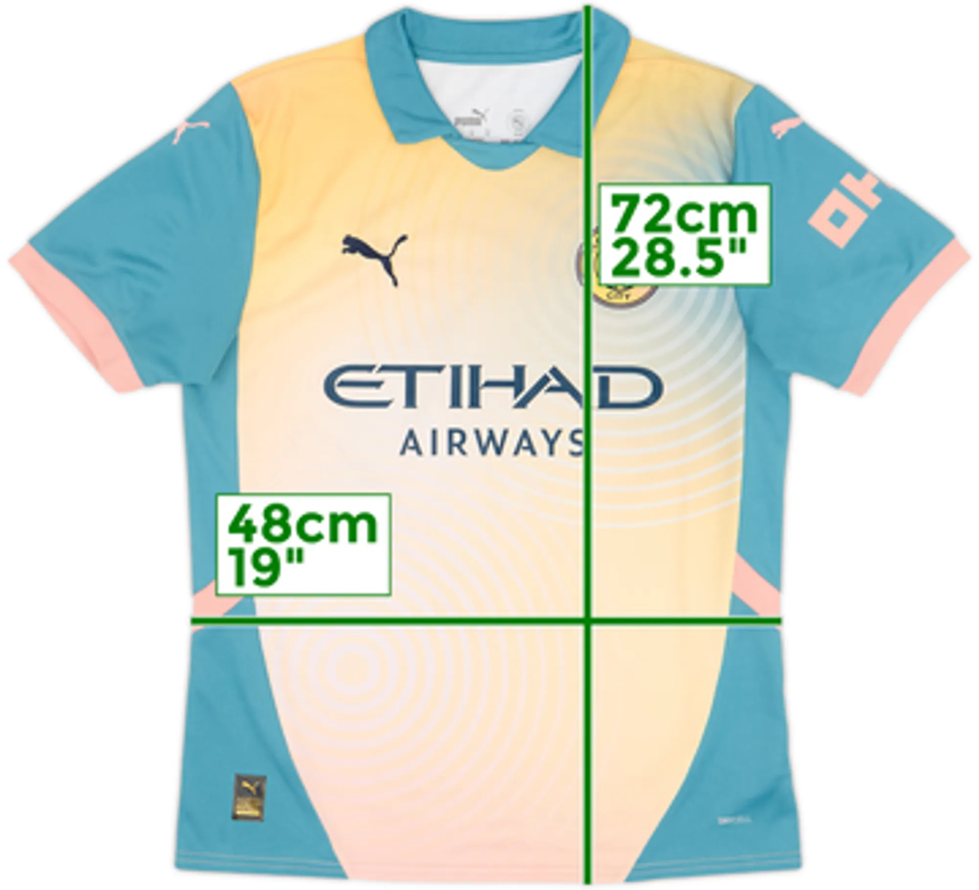 2024-25 Manchester City Fourth Shirt - 10/10 - (M)