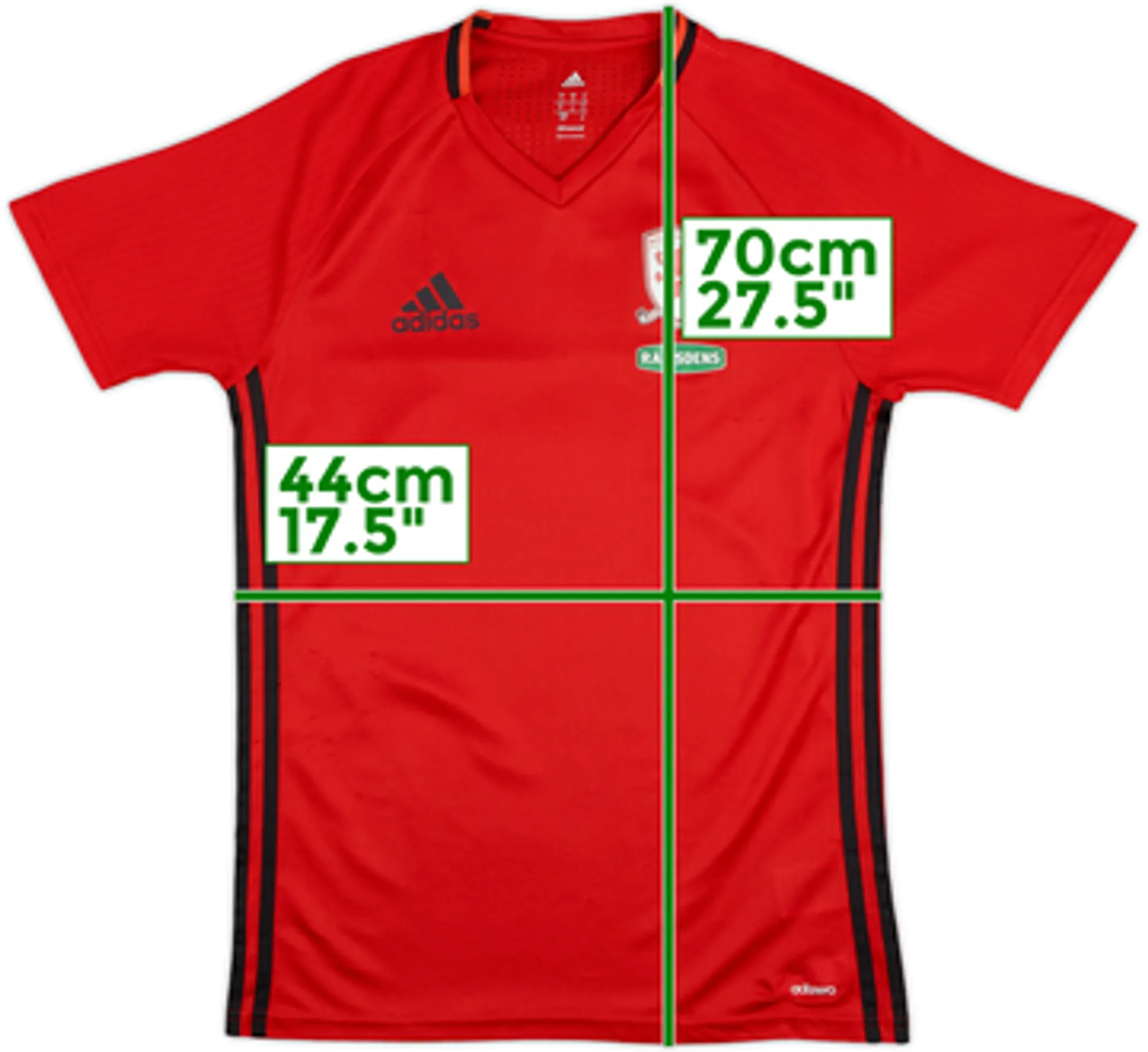 2016-17 Middlesbrough adizero Training Shirt - 8/10 - (S)