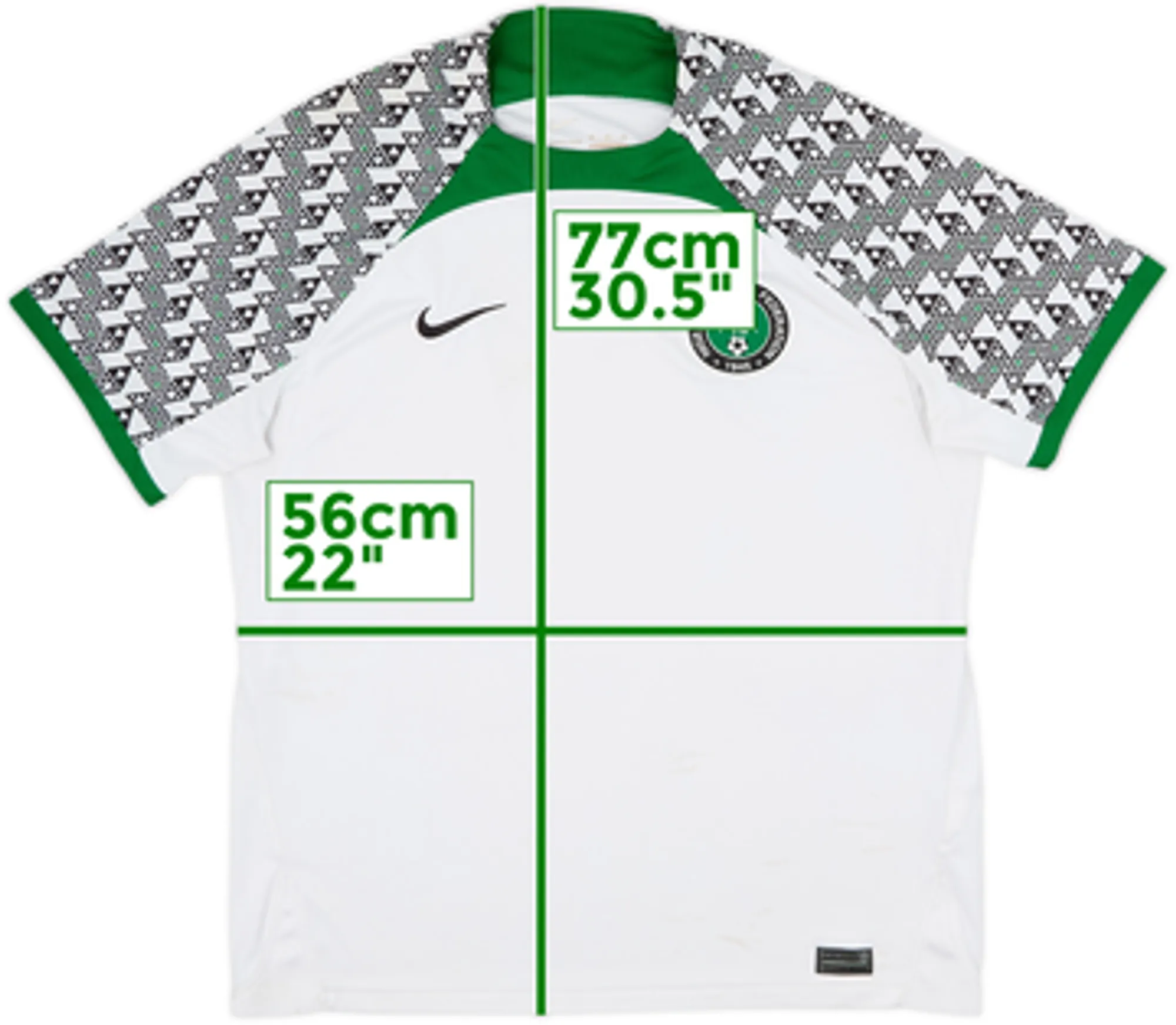 2022-23 Nigeria Away Shirt - 5/10 - (XL)