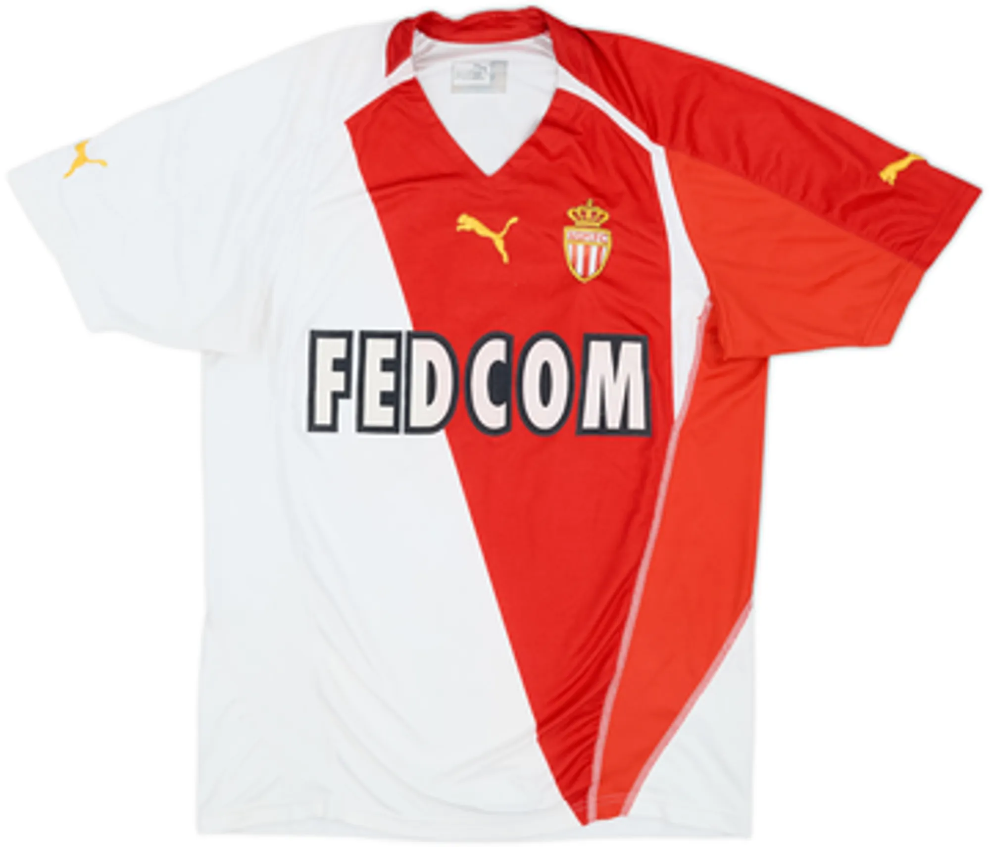 2005-06 Monaco Home Shirt Verdi #8 - 6/10 - (M)
