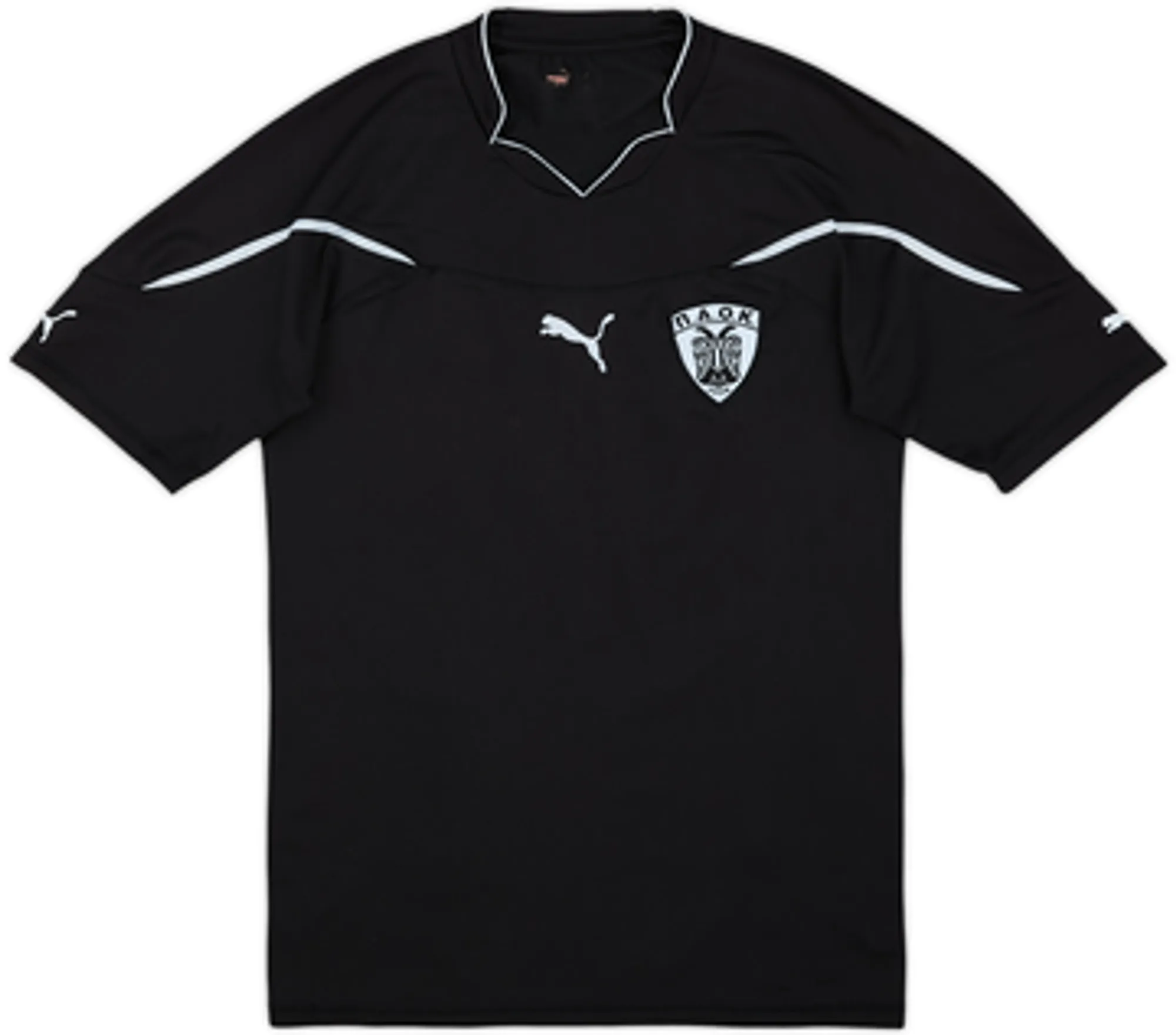 2010-11 PAOK Away Shirt Balafas #4 - 5/10 - (M)