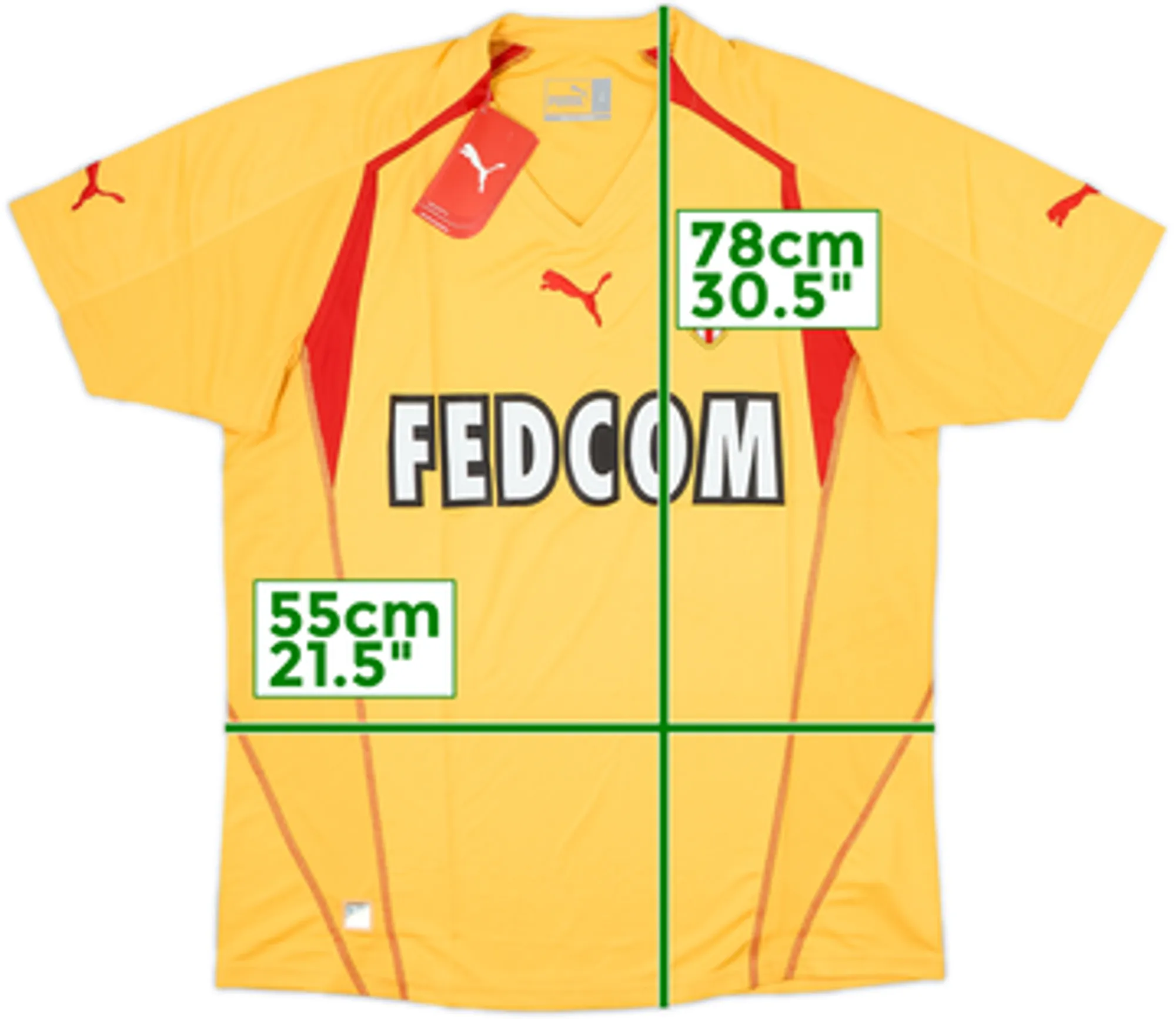 2005-06 Monaco Away Shirt (L)