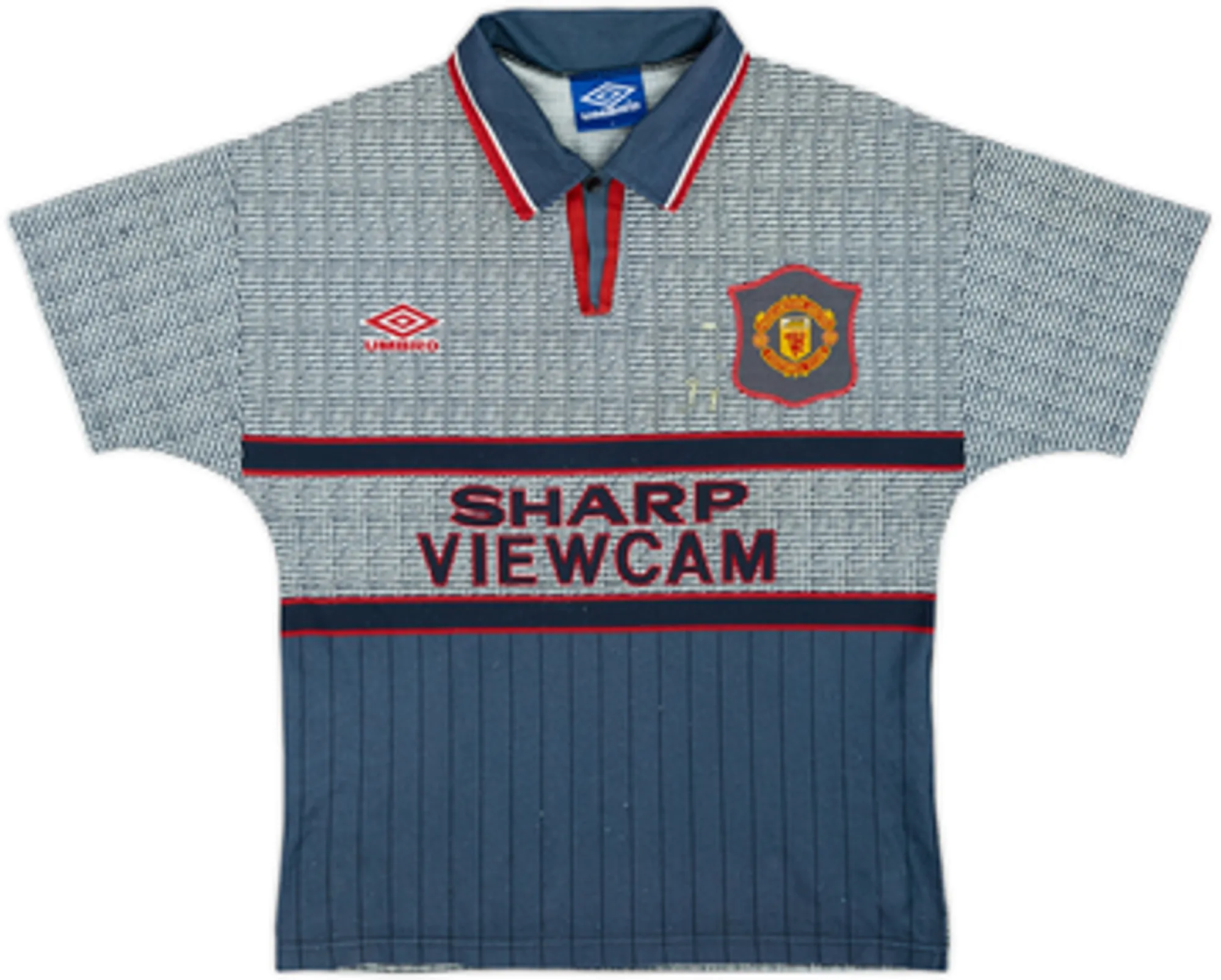 1995-96 Manchester United Away Shirt Cole #17 - 5/10 - (Y)