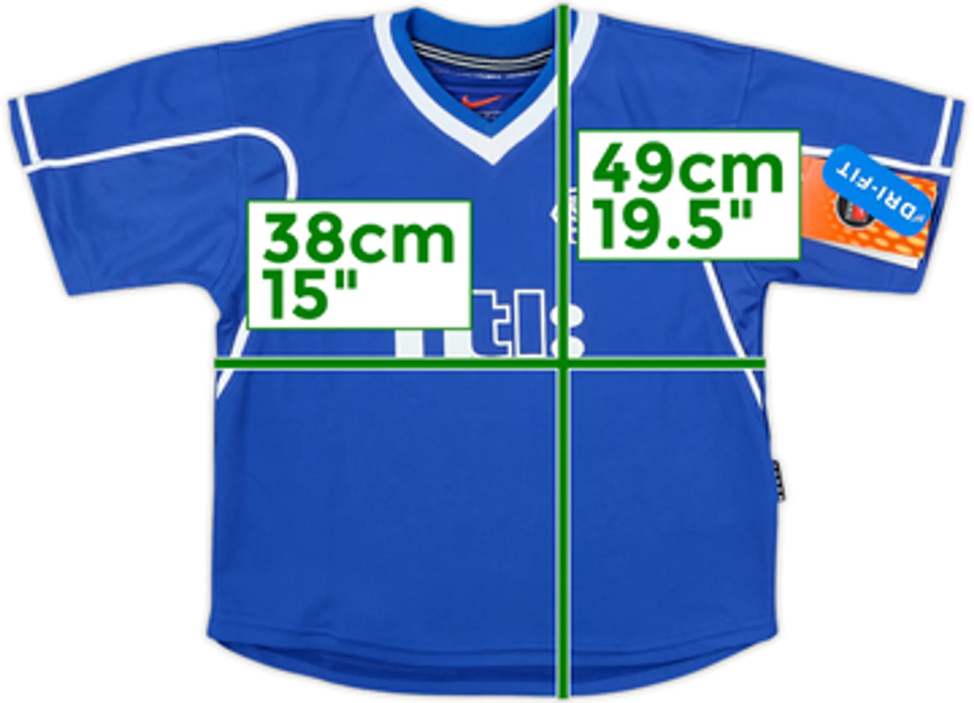 1999-01 Rangers Home Shirt (7-8 Years)