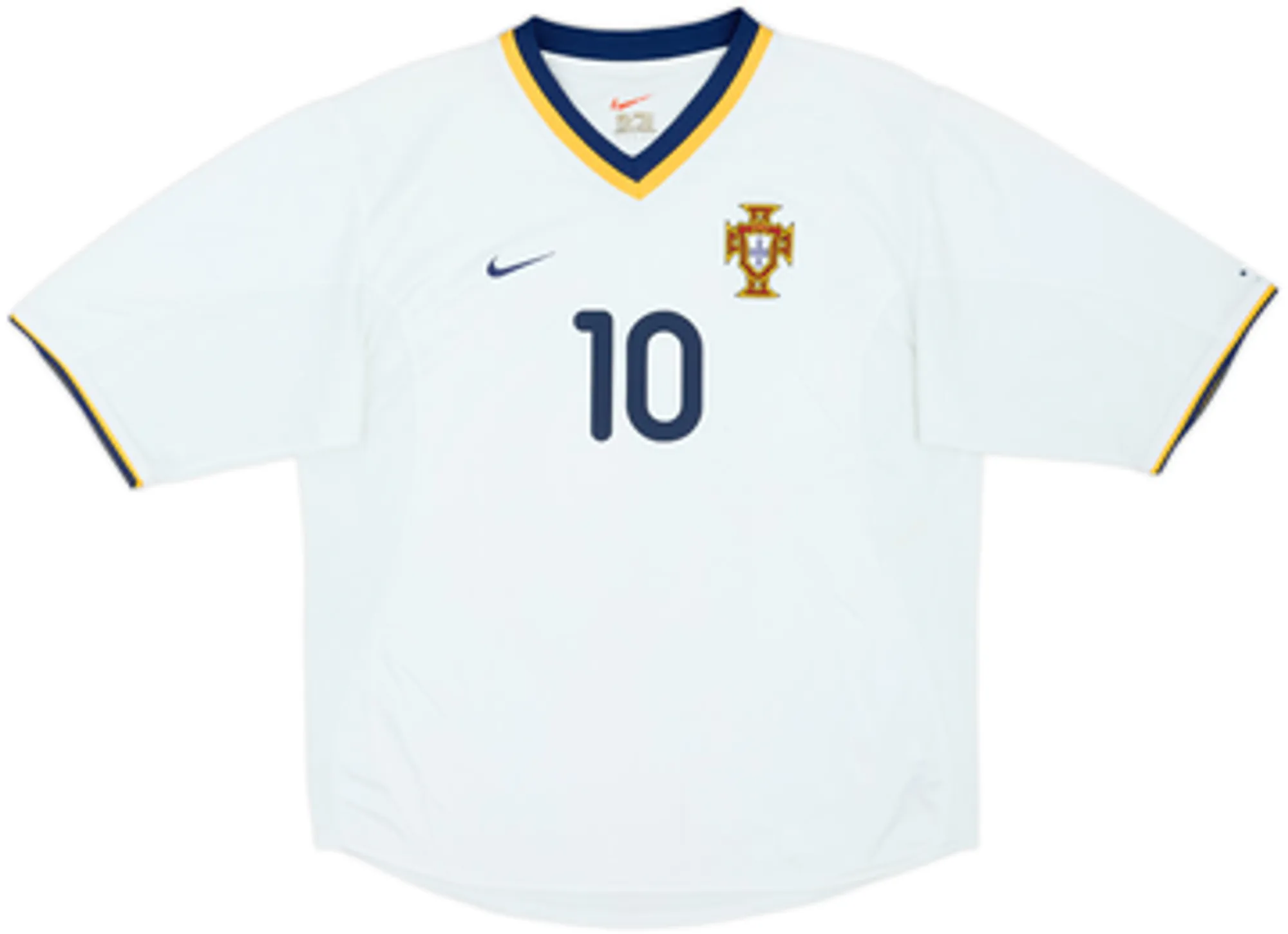 2000-02 Portugal Away Shirt Rui Costa #10 - 7/10 - (S)