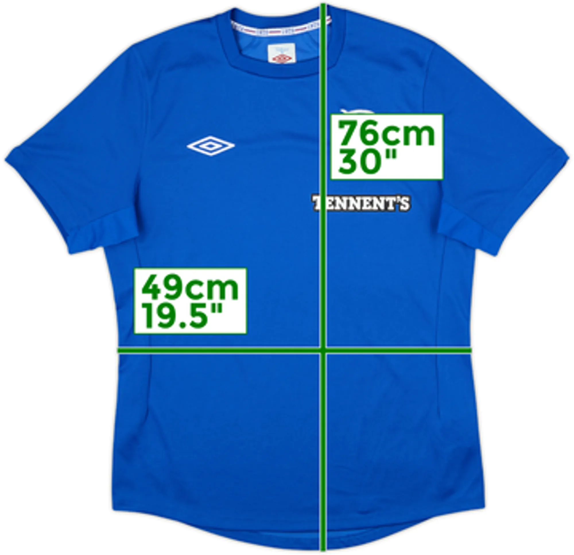 2012-13 Rangers Home Shirt - 10/10 - (M)