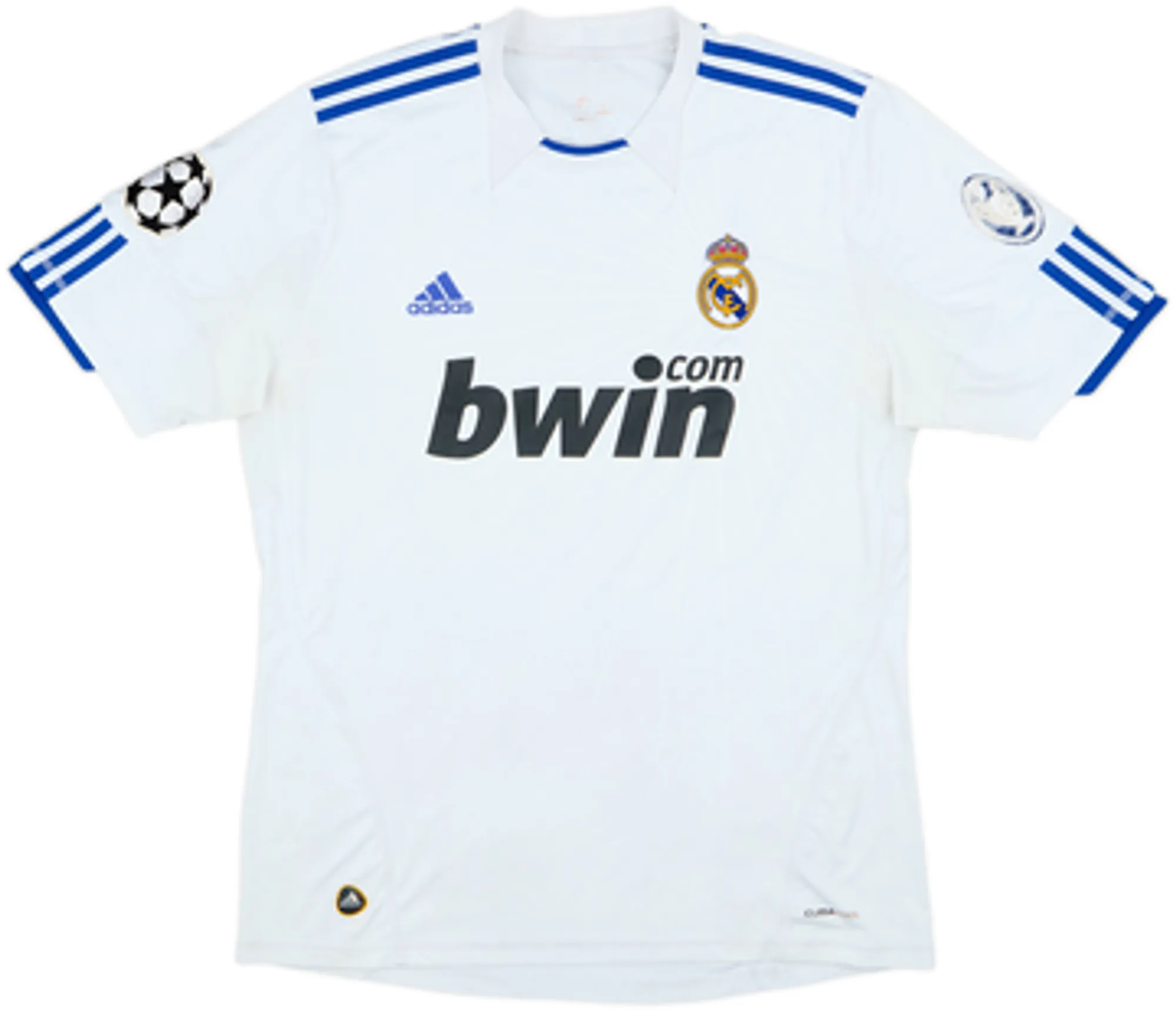 2010-11 Real Madrid Home Shirt Benzema #11 - 6/10 - (L)