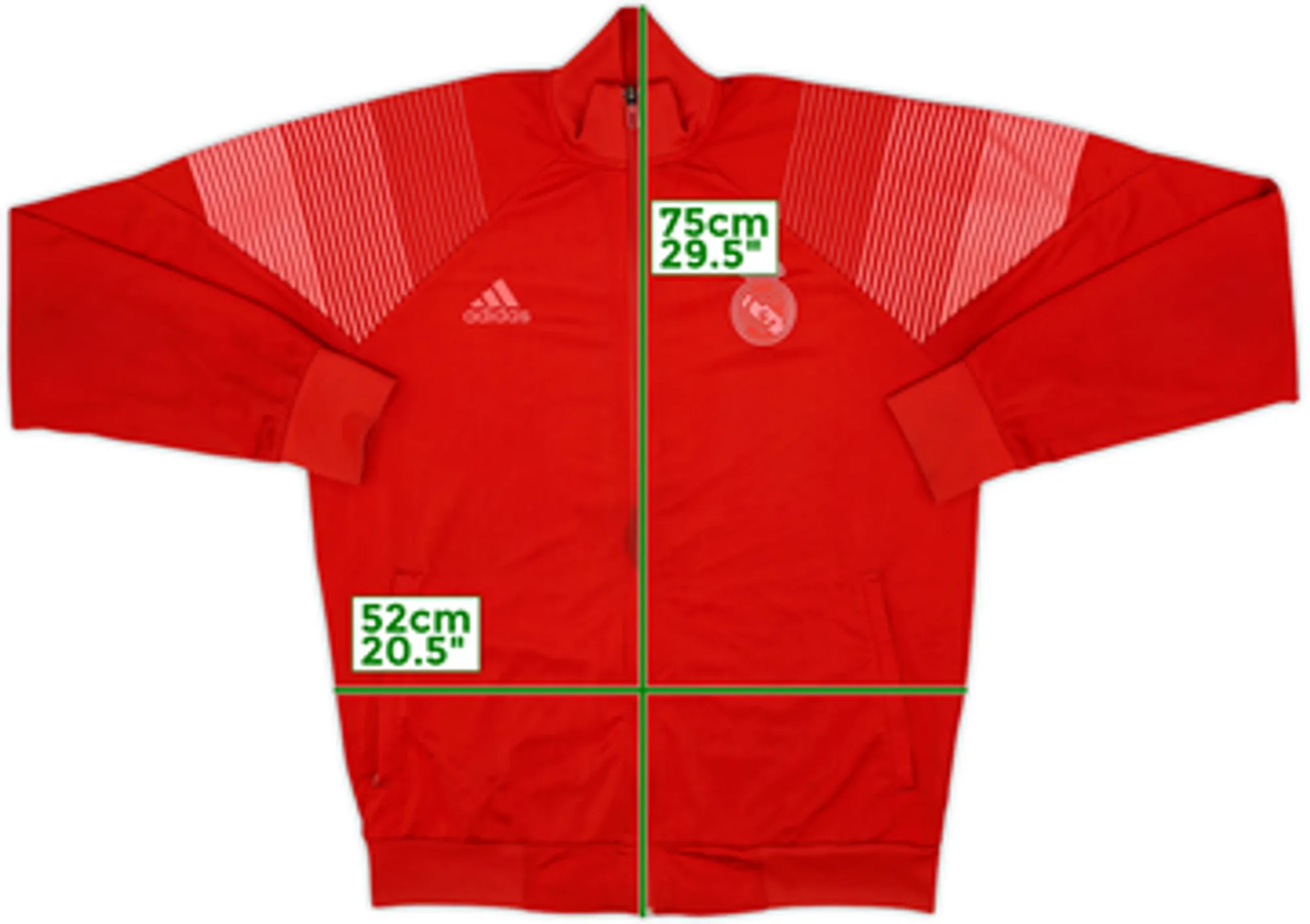 2018-19 Real Madrid adidas Track Jacket - 5/10 - (L)