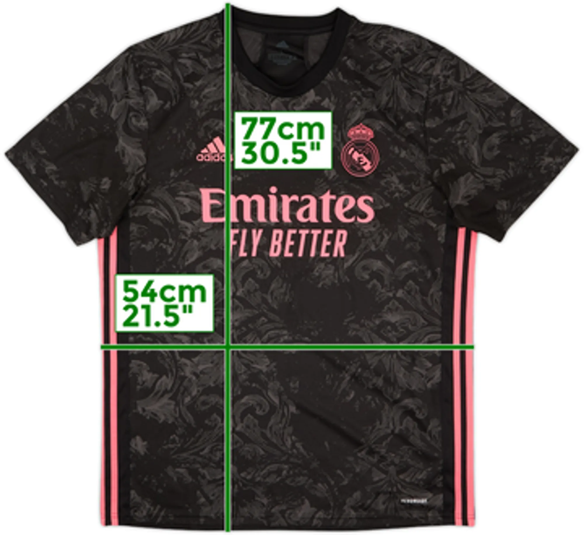 2020-21 Real Madrid Third Shirt - 8/10 - (L)