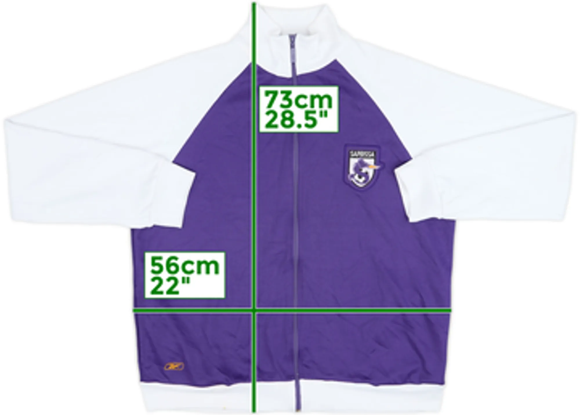 2005-06 Deportivo Saprissa Reebok Track Jacket - 8/10 - (L)