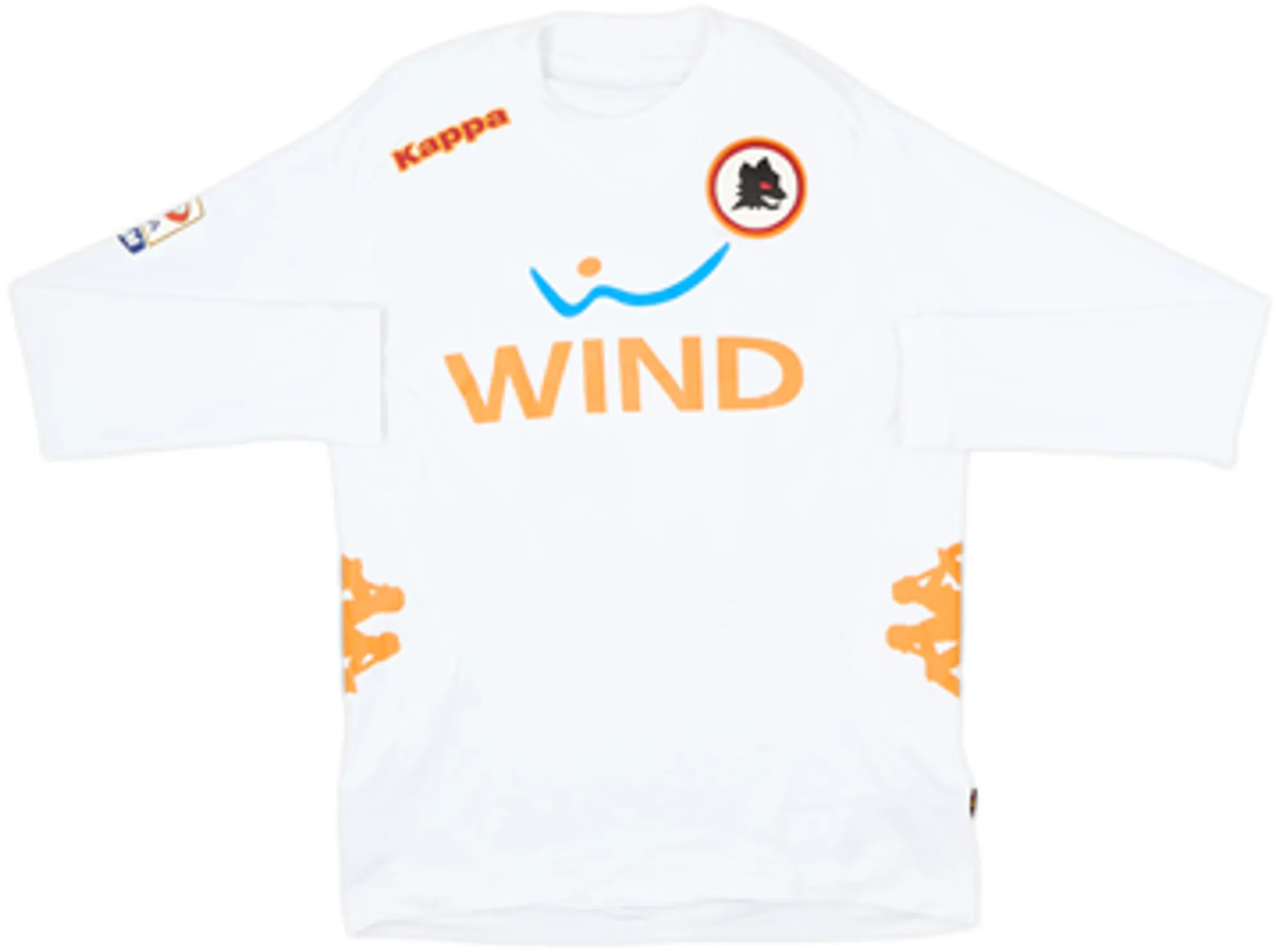 2011-12 Roma Away L/S Shirt De Rossi #16 - 7/10 - (M)