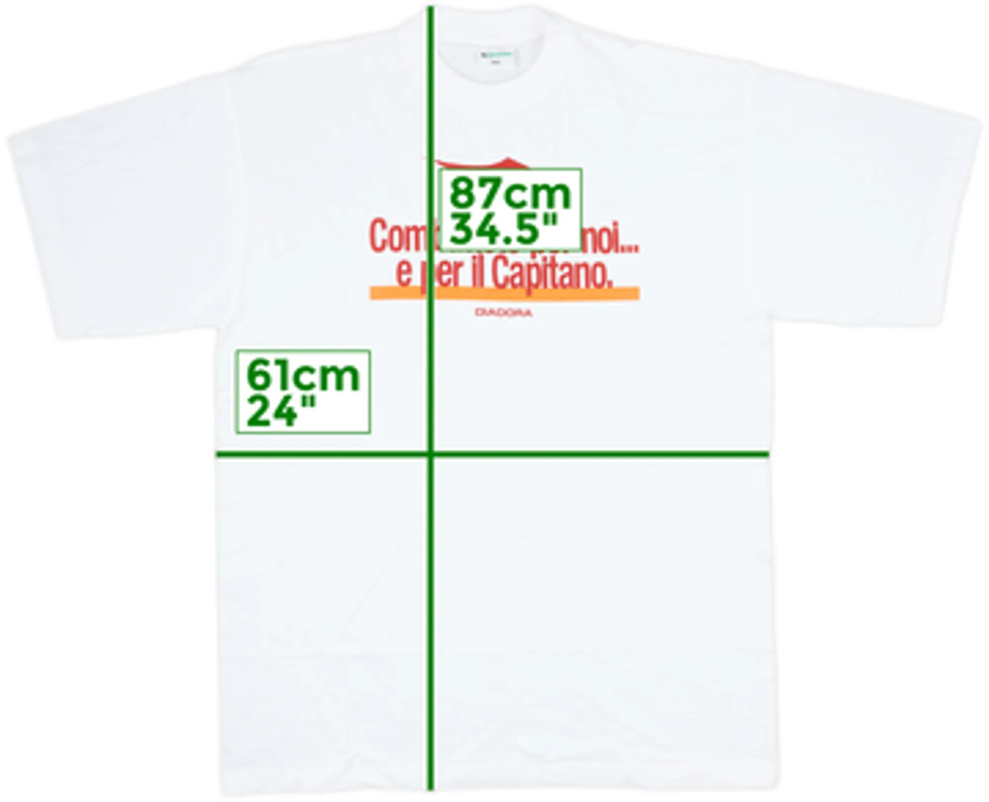 2003-04 Roma Diadora Graphic Tee - 10/10 - (XXL)