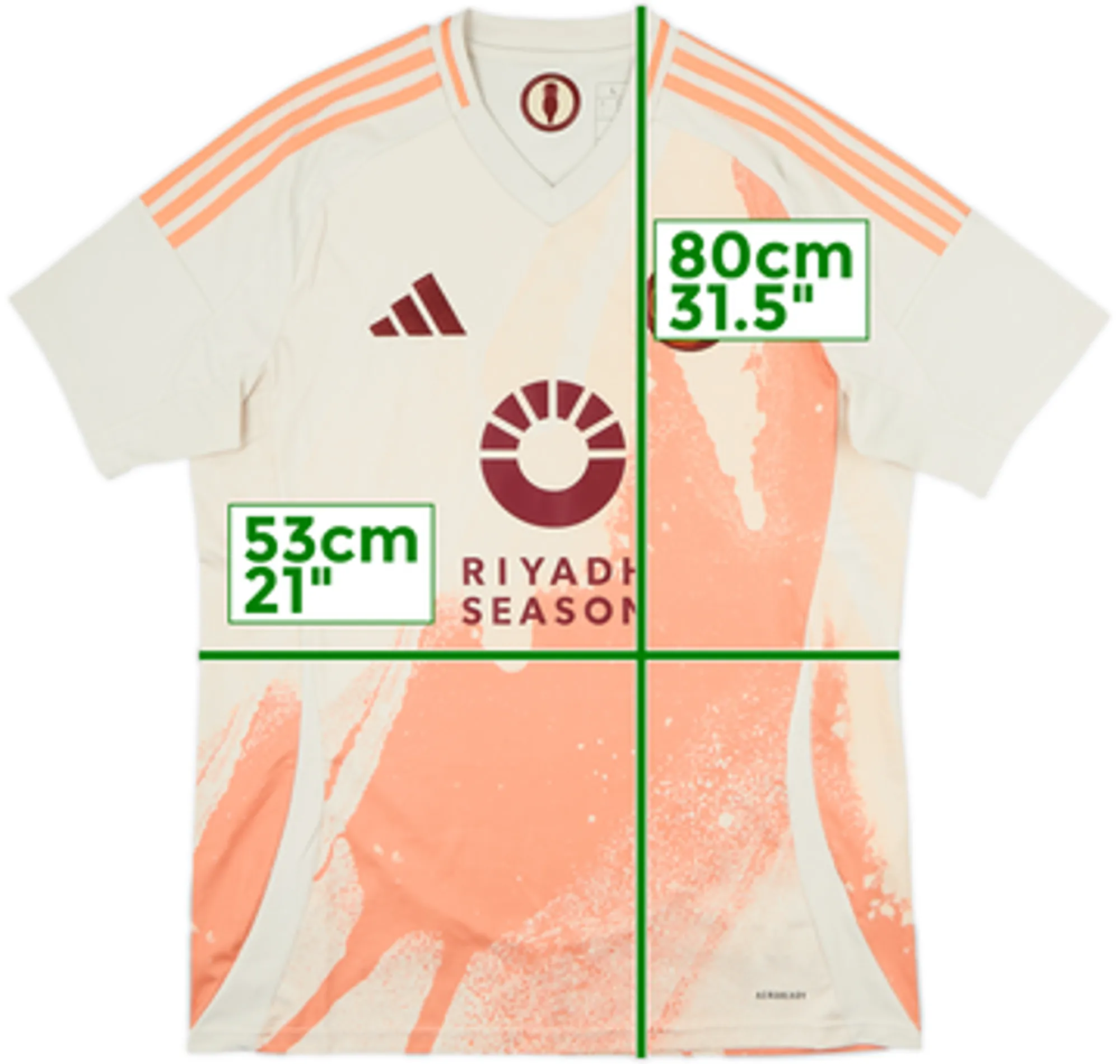 2024-25 Roma Away Shirt - 8/10 - (L)