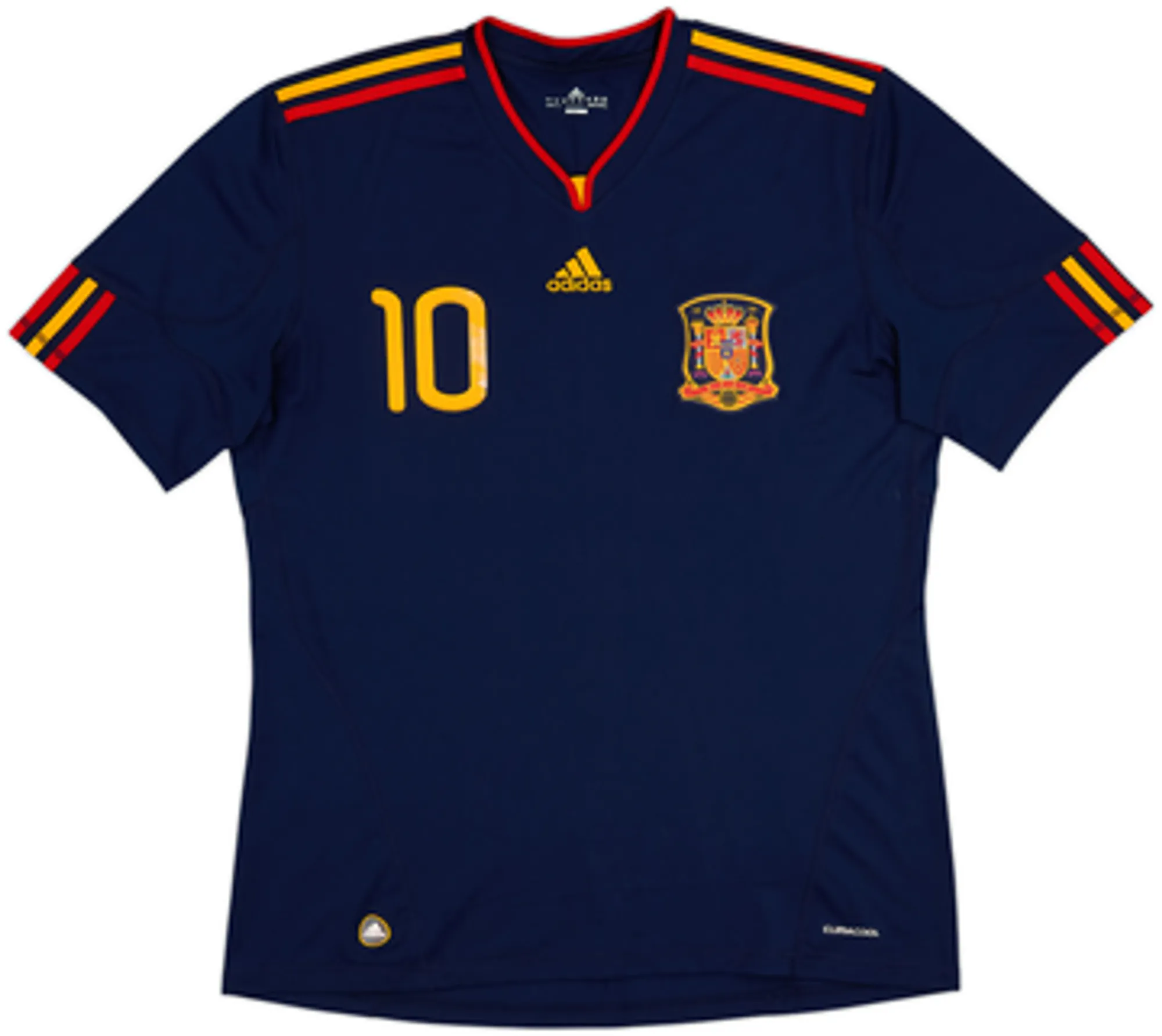 2010-11 Spain Away Shirt Fabregas #10 - 6/10 - (XL)