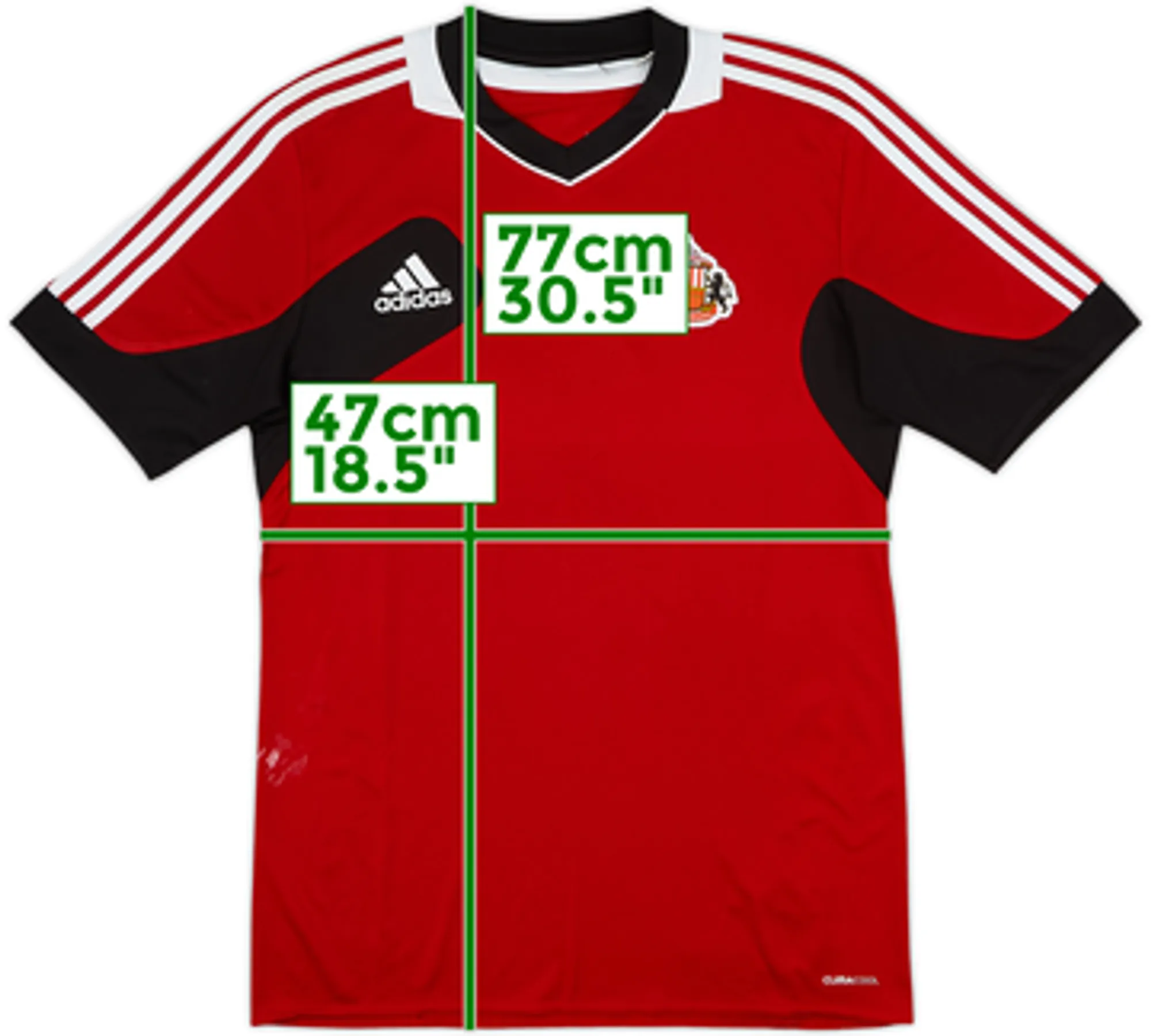 2011-12 Sunderland adidas Training Shirt - 6/10 - (M)